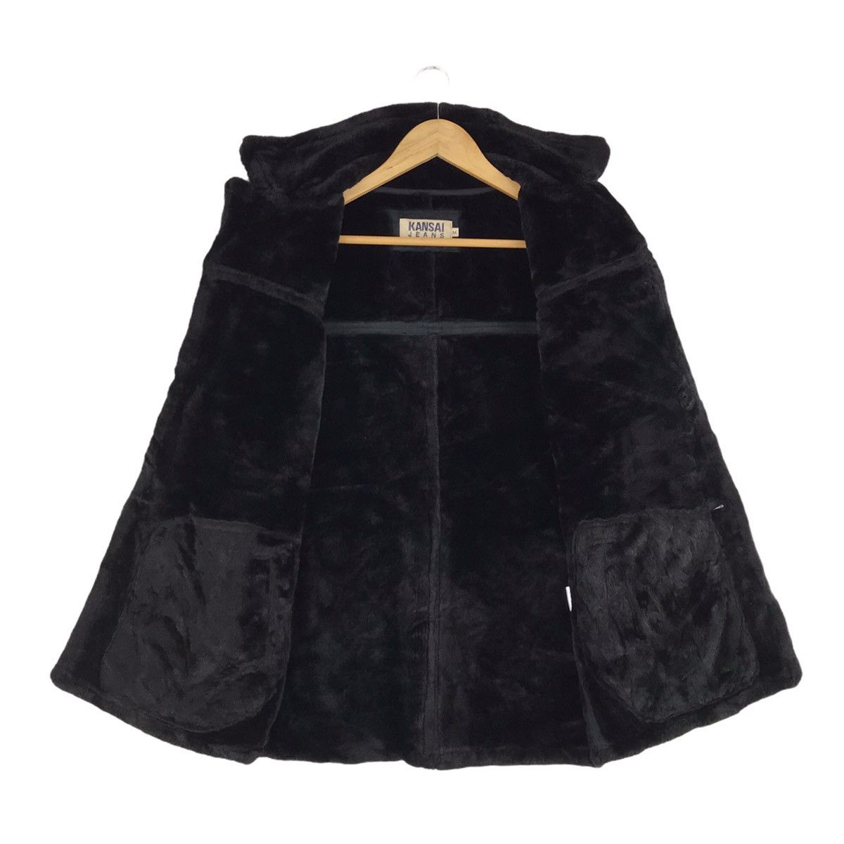 Japanese Brand × Kansai Yamamoto Vintage Kansai Jeans Three Button Sherpa Jacket Size US M / EU 48-50 / 2 - 6 Thumbnail