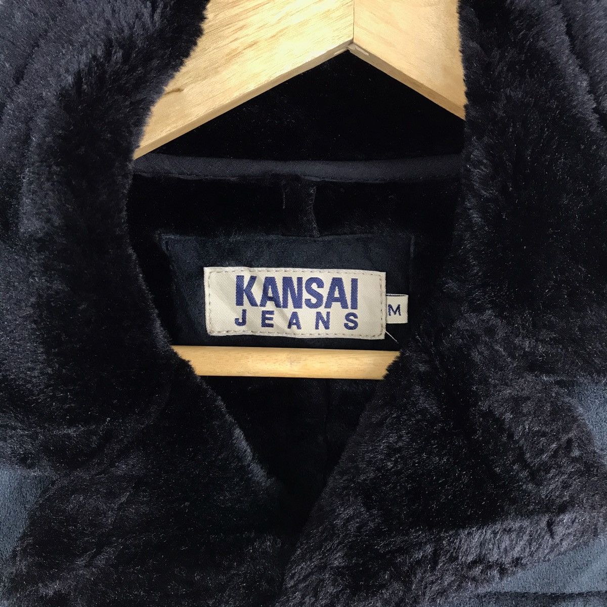 Japanese Brand × Kansai Yamamoto Vintage Kansai Jeans Three Button Sherpa Jacket Size US M / EU 48-50 / 2 - 2 Thumbnail