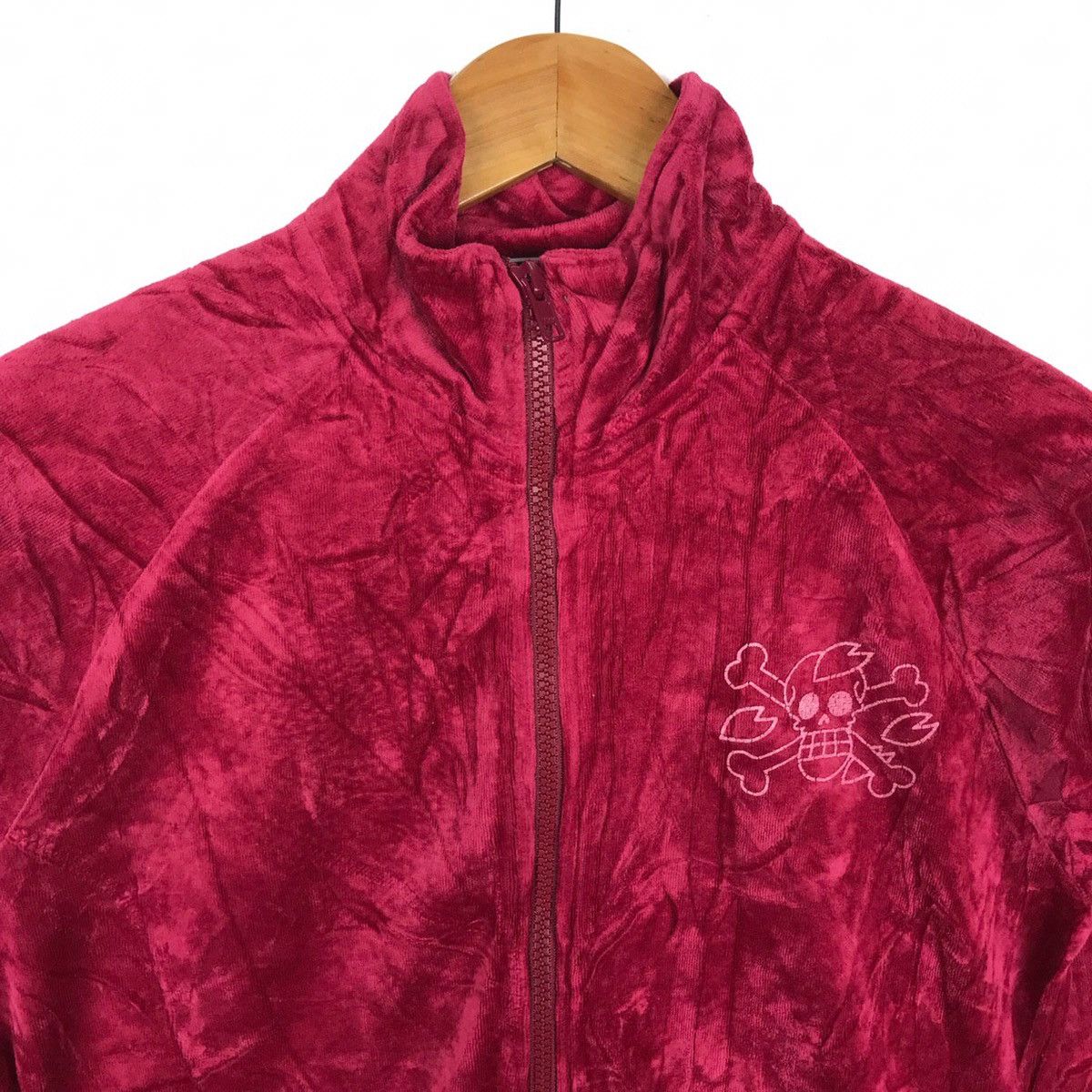 One Piece One Piece Anime Cartoon TV Animation Velvet Jacket Size US XXS / EU 40 - 5 Thumbnail