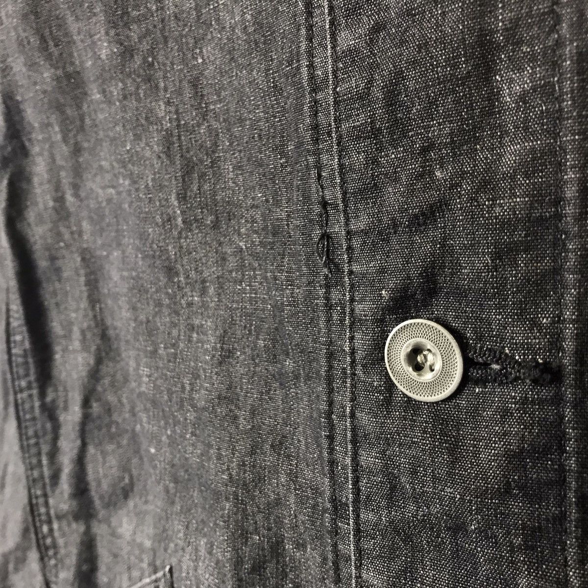 Vintage VintageWorkwear Denim Workers Sanforized Denim Parka Jacket Size US S / EU 44-46 / 1 - 5 Thumbnail