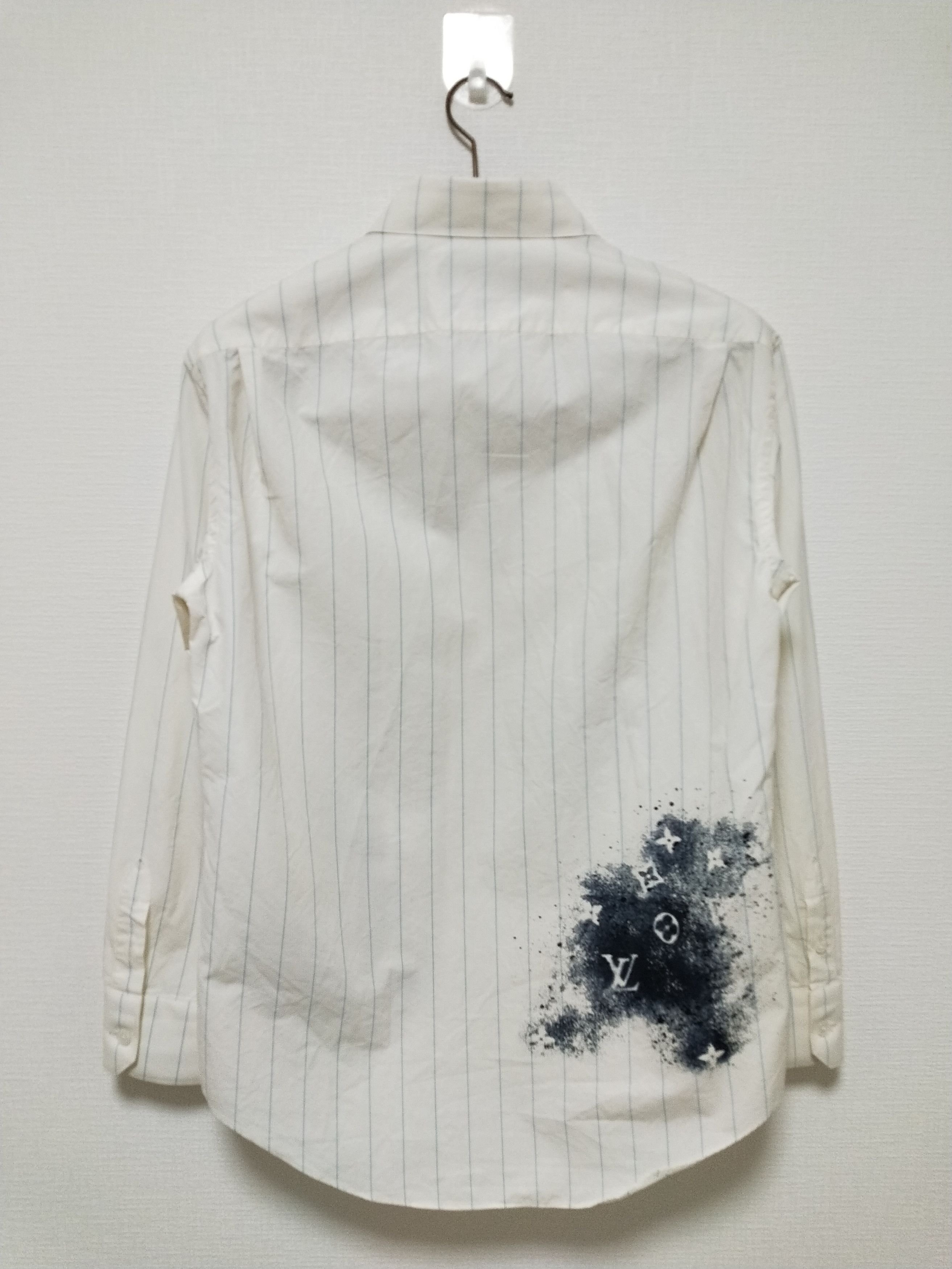 Louis Vuitton Flower Monogram Regular Fit Shirt Size US S / EU 44-46 / 1 - 2 Thumbnail