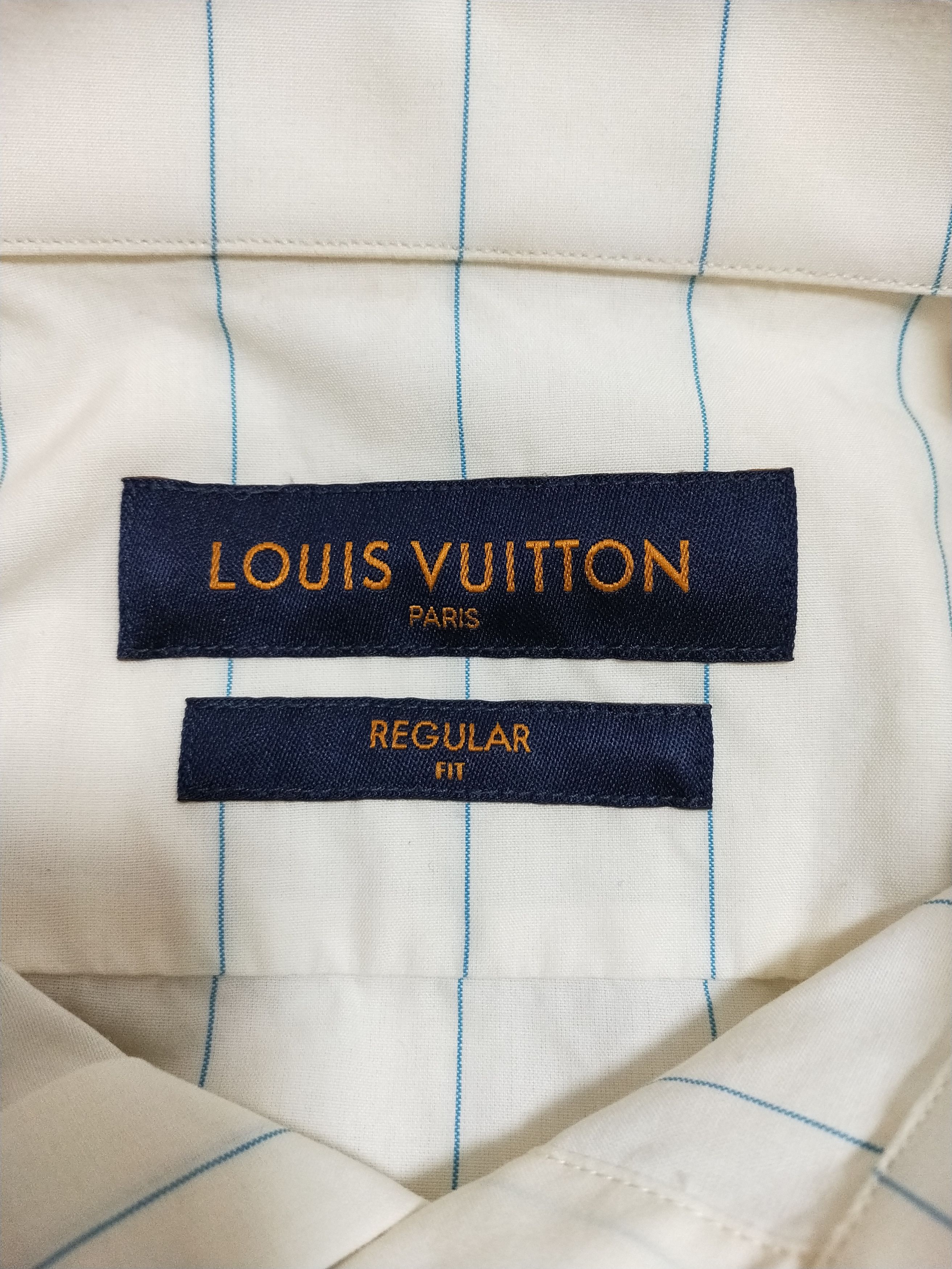 Louis Vuitton Flower Monogram Regular Fit Shirt Size US S / EU 44-46 / 1 - 5 Thumbnail