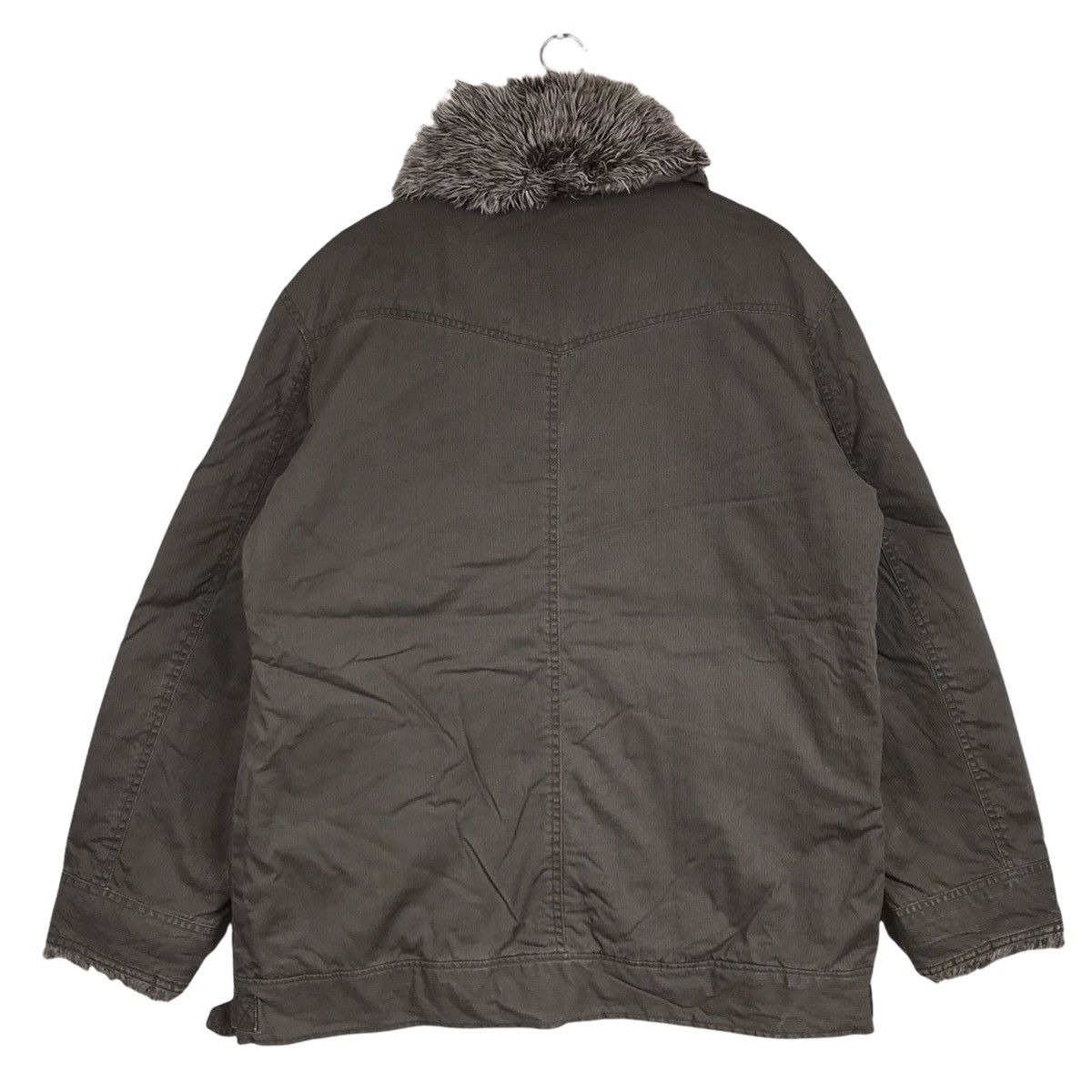 Japanese Brand Splendid Satisfaction Fur Khakis Rider Jacket Size US XXL / EU 58 / 5 - 5 Thumbnail