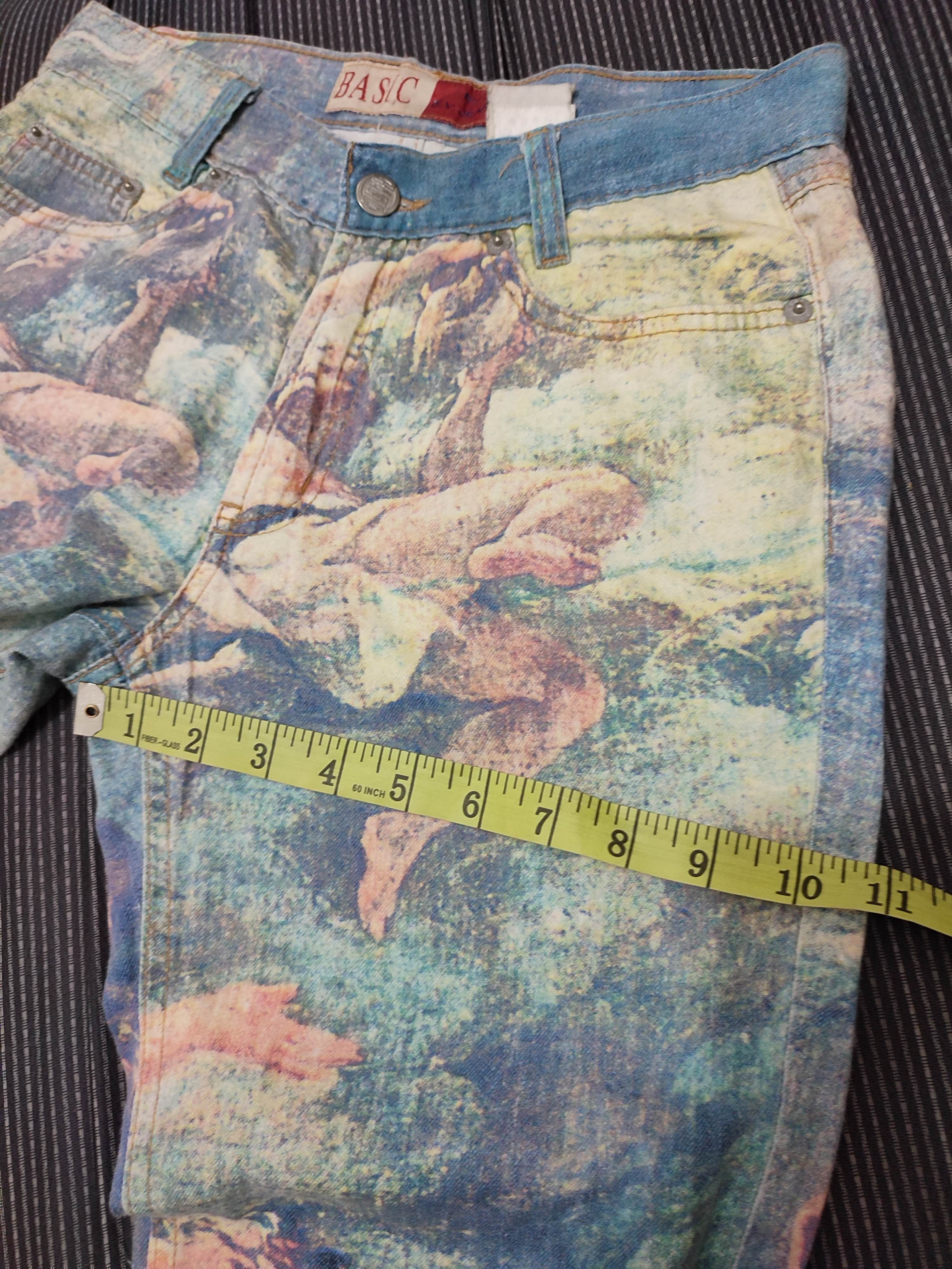 Other 🔥Rare!! Vintage GV Fullprint Art Pants Made In Italy Size US 28 / EU 44 - 12 Thumbnail