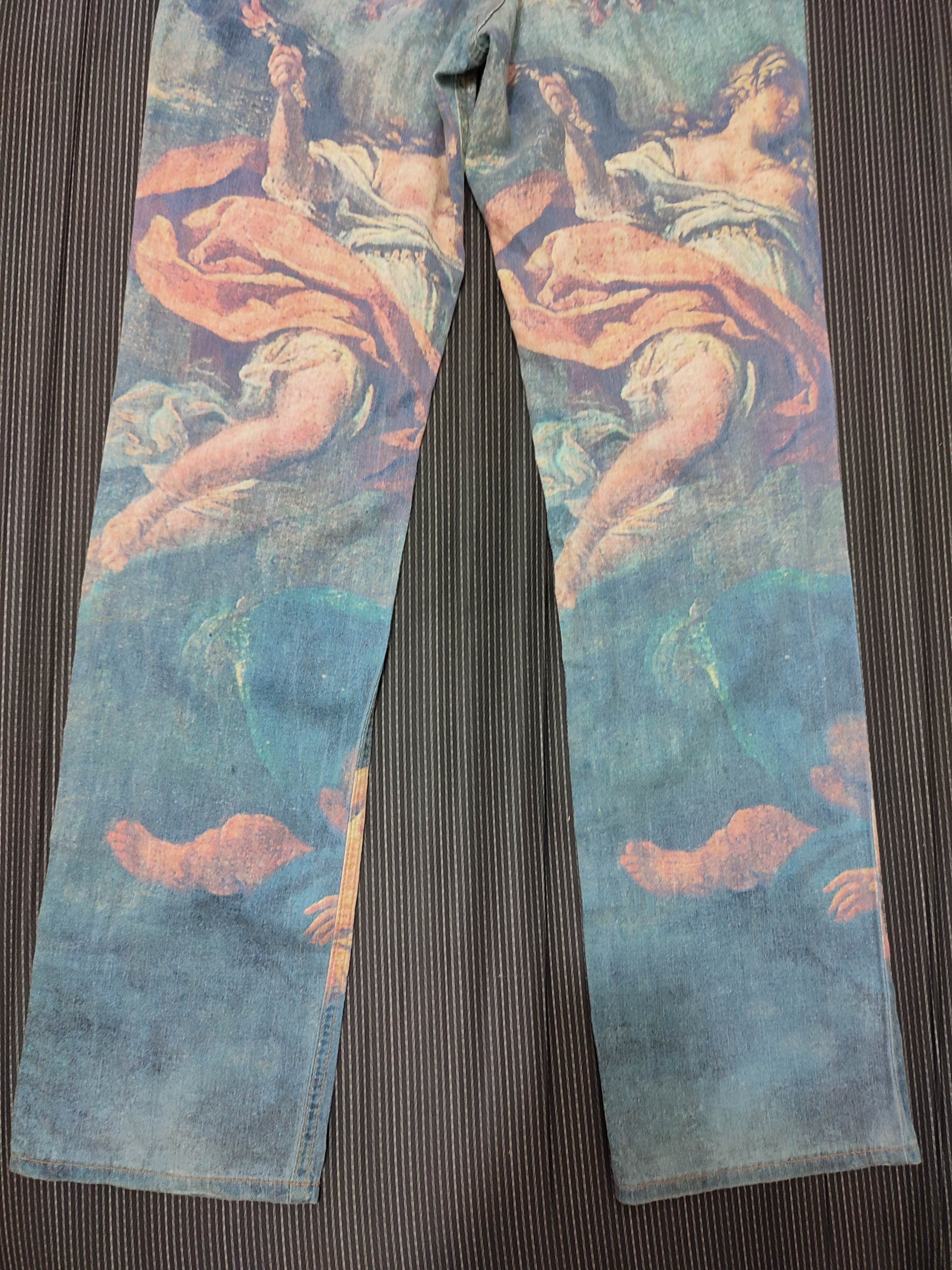 Other 🔥Rare!! Vintage GV Fullprint Art Pants Made In Italy Size US 28 / EU 44 - 9 Thumbnail