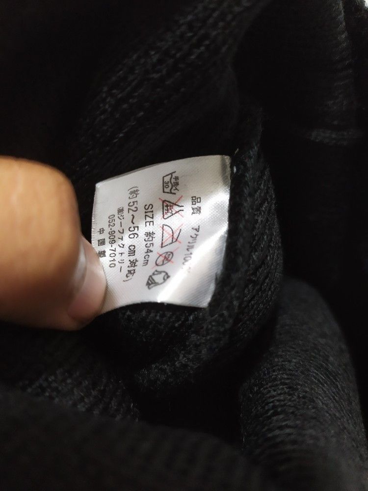 Japanese Brand 🔥Invite Live Skeleton Skull Beanie Punk Bondage Design Hat Size ONE SIZE - 6 Thumbnail