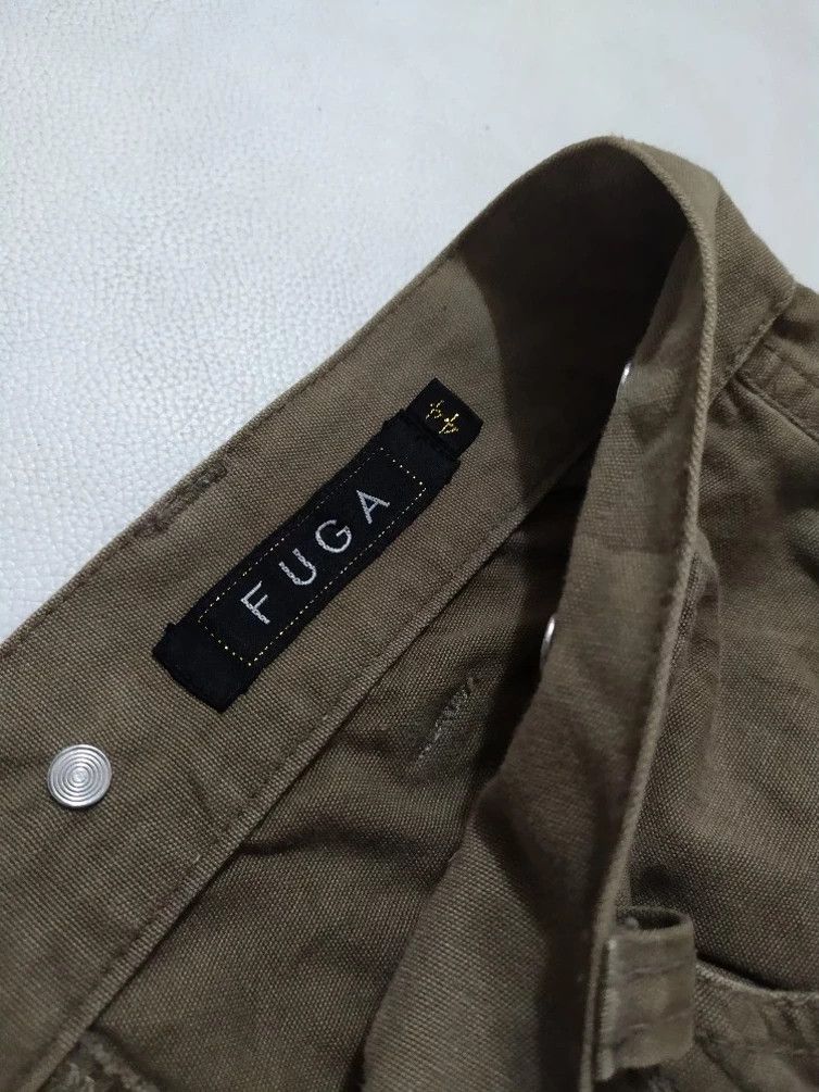 Japanese Brand 🔥Rare!!Fuga Cargo Pant Multi Pocket Dirty Detachable pocket Size US 28 / EU 44 - 12 Thumbnail