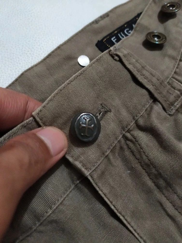 Japanese Brand 🔥Rare!!Fuga Cargo Pant Multi Pocket Dirty Detachable pocket Size US 28 / EU 44 - 6 Thumbnail