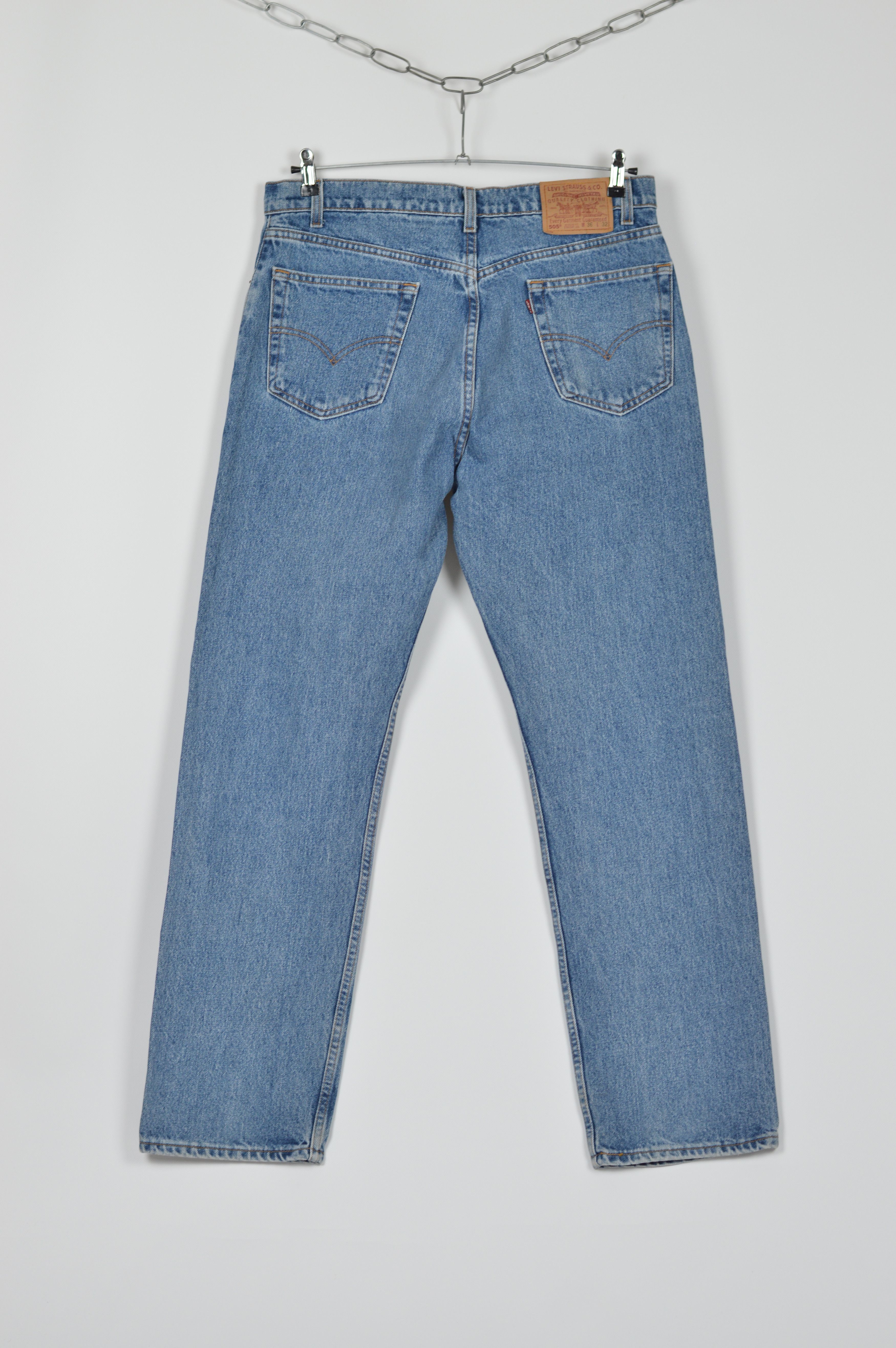 Levi's × Levi's Vintage Clothing × Vintage Vintage Made In USA Levi's 505 Blue Denim Pant Size US 36 / EU 52 - 1 Thumbnail