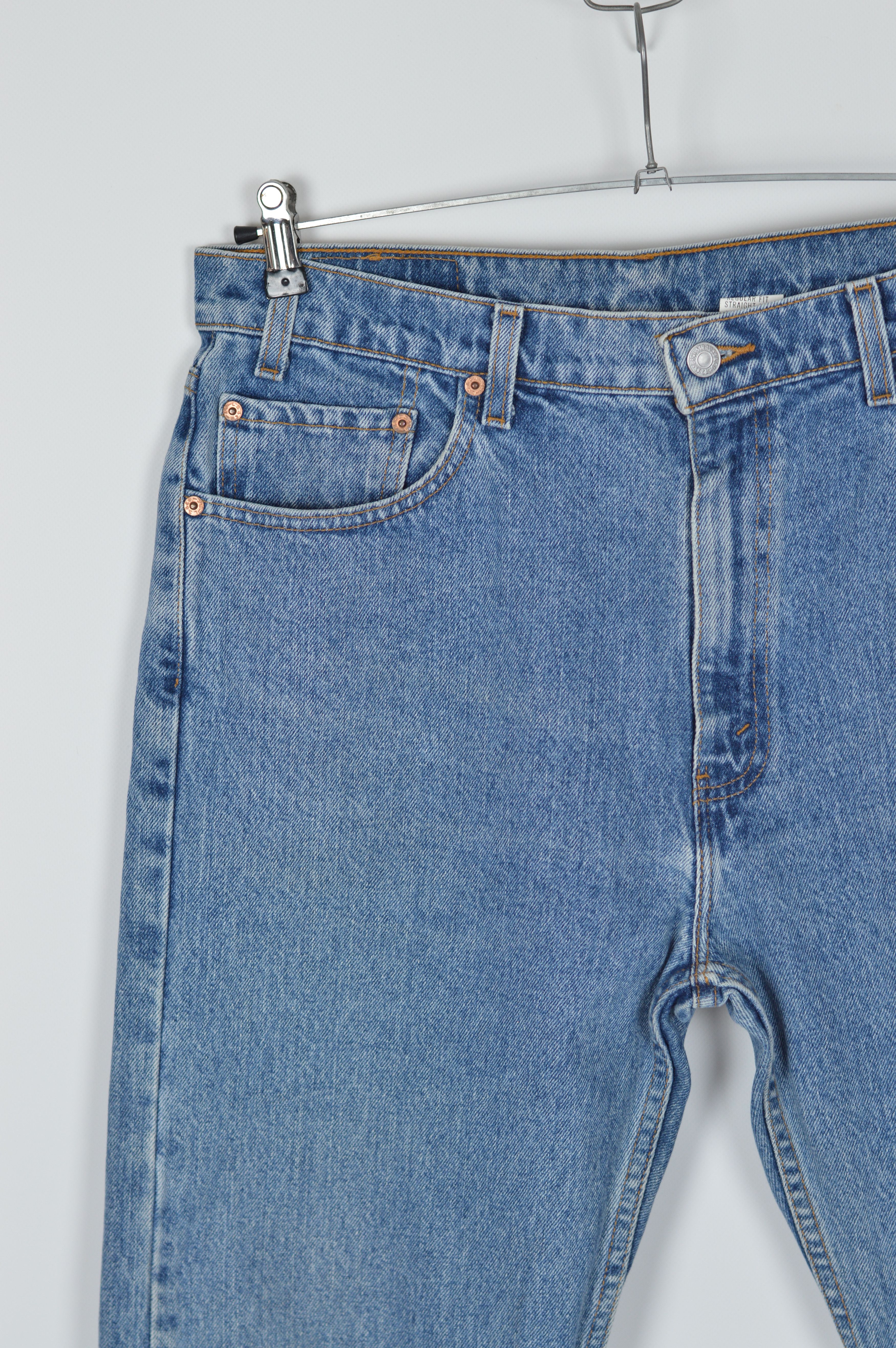 Levi's × Levi's Vintage Clothing × Vintage Vintage Made In USA Levi's 505 Blue Denim Pant Size US 36 / EU 52 - 4 Thumbnail
