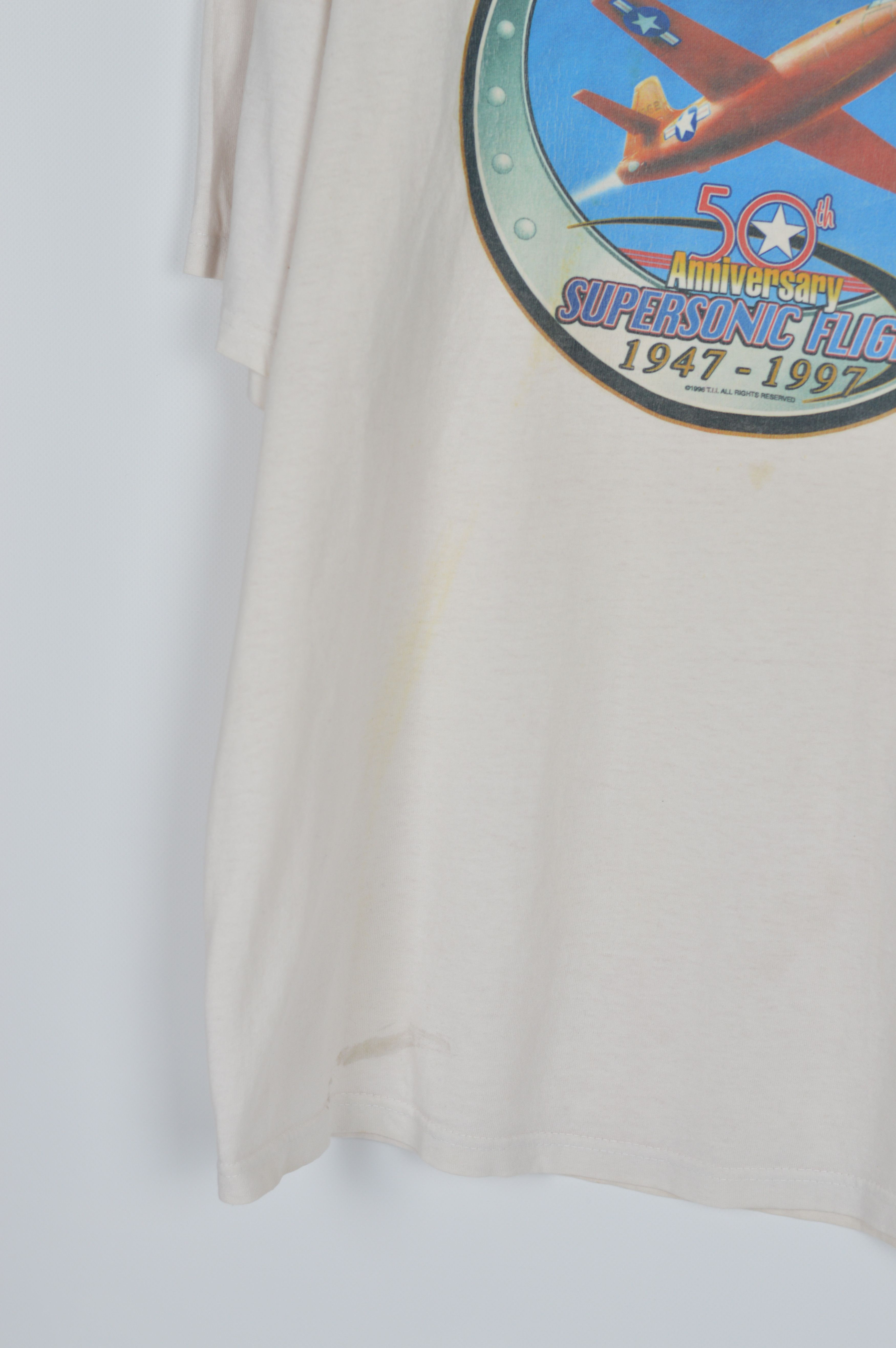 Vintage Vintage "Edwards Air Force Base 50th Anniversary 1997" Size US L / EU 52-54 / 3 - 3 Thumbnail