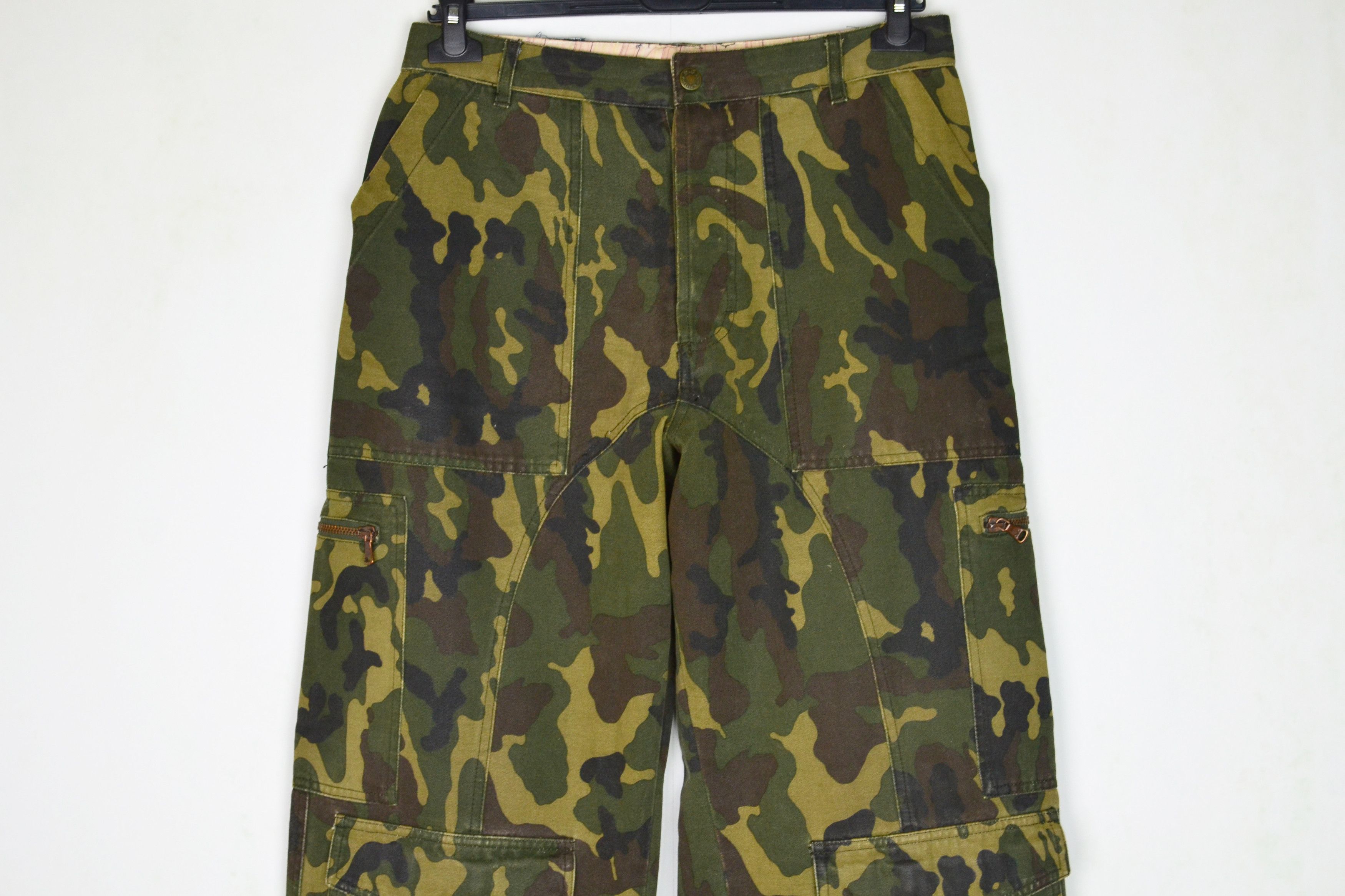 Dolce & Gabbana DOLCE GABBANA Cargo Pants Camo D&G 2003 Trousers Zip Size US 32 / EU 48 - 3 Thumbnail