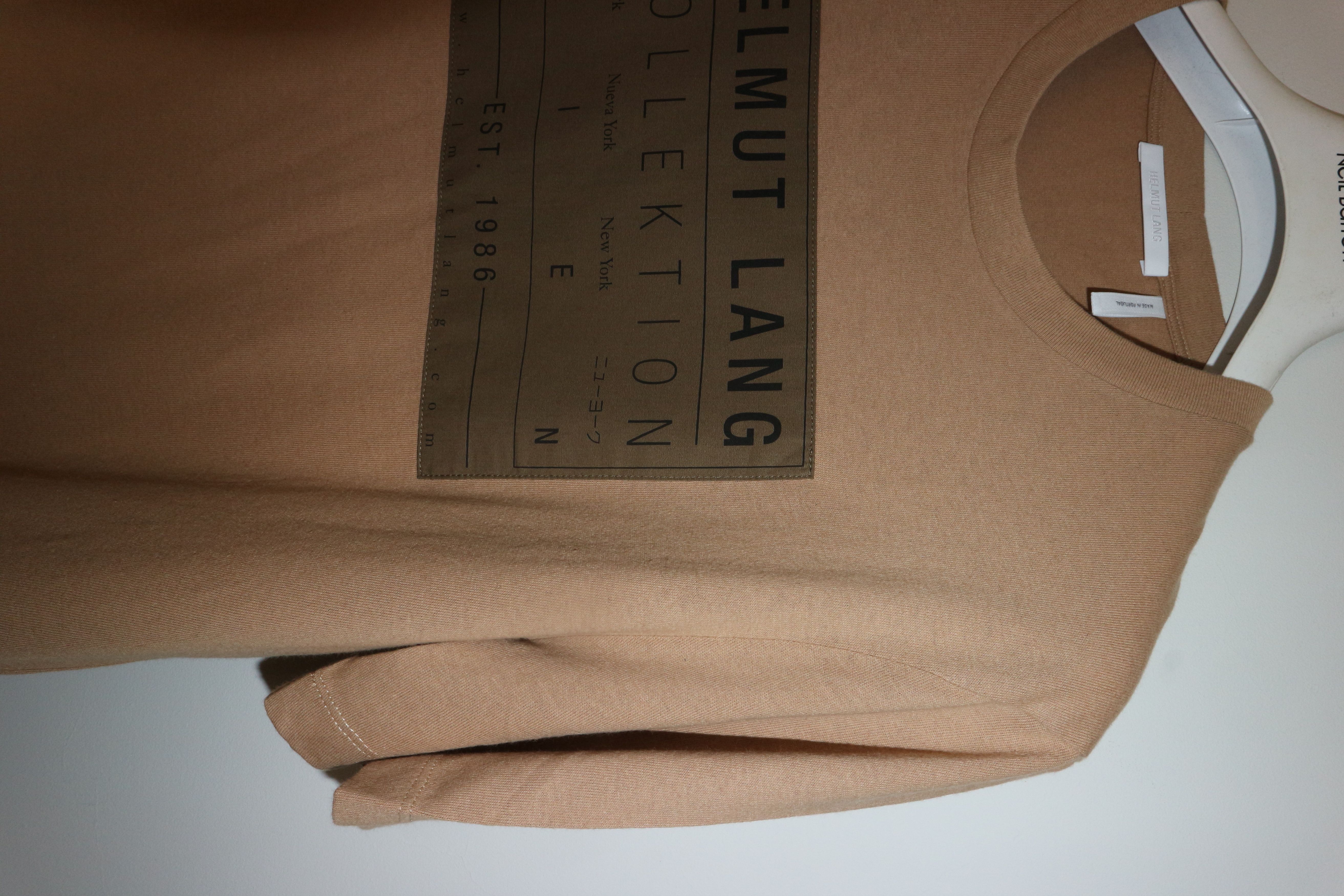 Helmut Lang Patch logo t-shirt Size US M / EU 48-50 / 2 - 2 Thumbnail