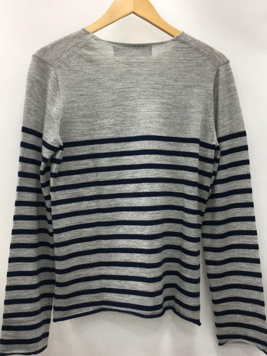 Comme des Garcons AD2008 Raw Hem Striped Knit Sweater Size US S / EU 44-46 / 1 - 2 Thumbnail