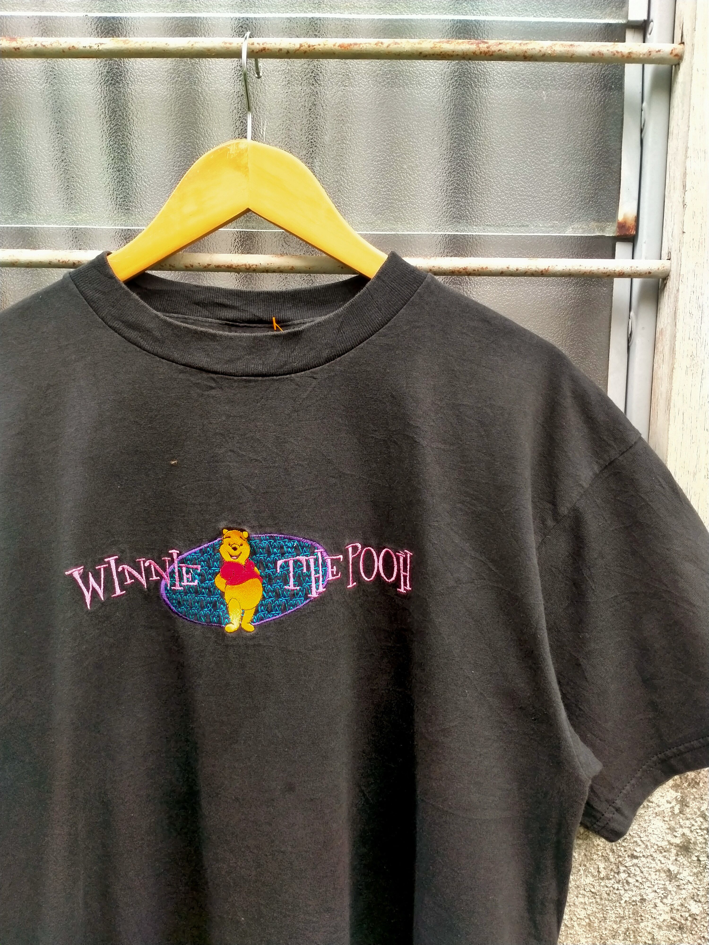 Cartoon Network × Tultex × Vintage ⚡️Rare⚡️ Vintage 90's Winnie The Pooh Embroidery Size US XL / EU 56 / 4 - 5 Thumbnail