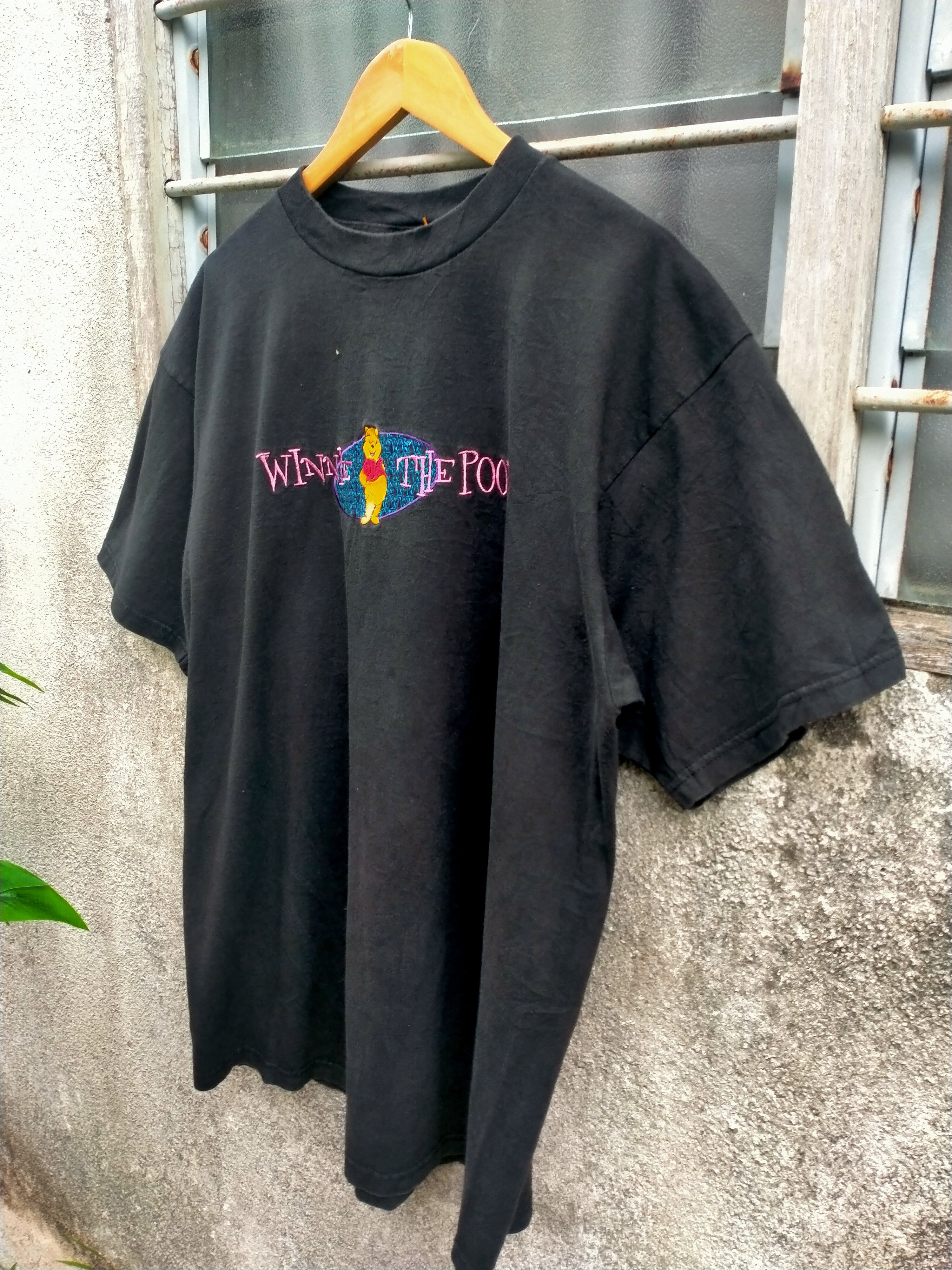 Cartoon Network × Tultex × Vintage ⚡️Rare⚡️ Vintage 90's Winnie The Pooh Embroidery Size US XL / EU 56 / 4 - 3 Thumbnail