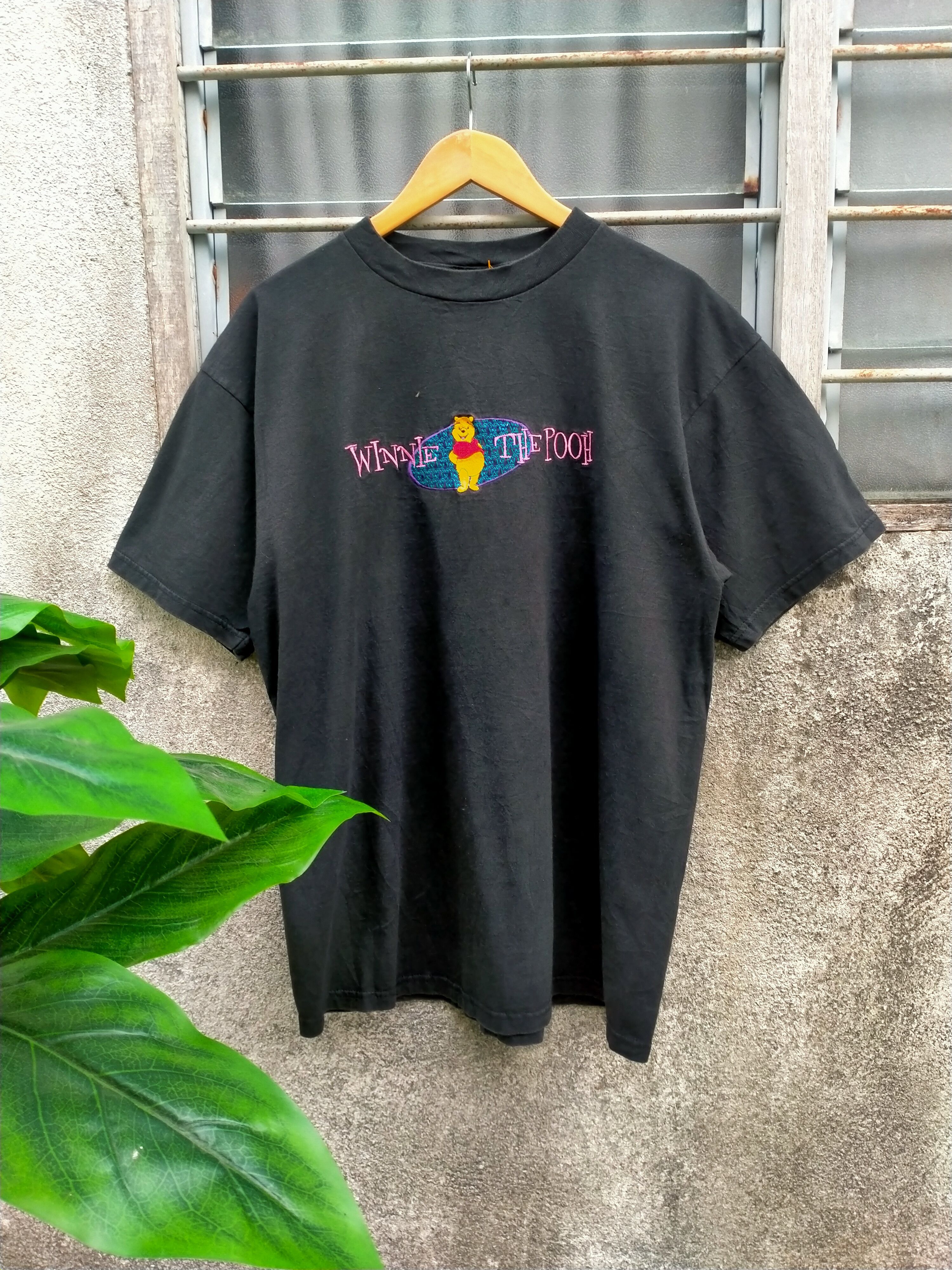 Cartoon Network × Tultex × Vintage ⚡️Rare⚡️ Vintage 90's Winnie The Pooh Embroidery Size US XL / EU 56 / 4 - 1 Thumbnail