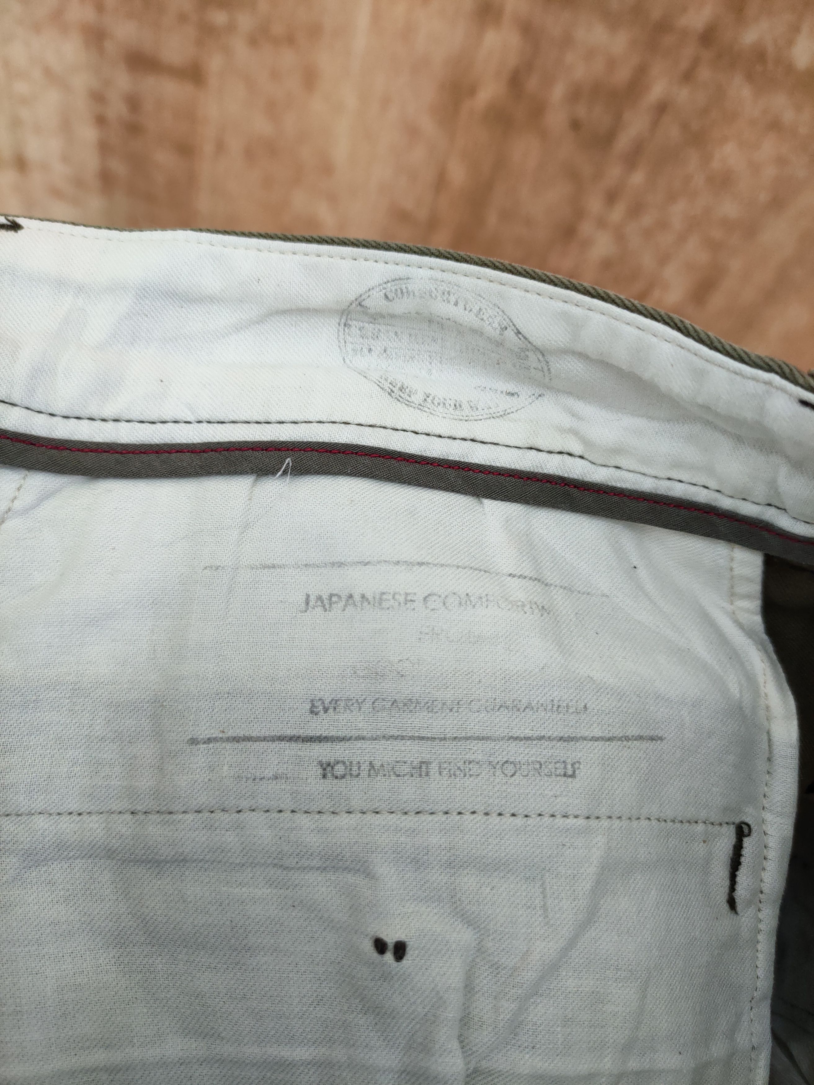 URBAN RESEARCH DOORS DLL Urban Research Green casual cargo pants #46-262 Size US 31 - 9 Thumbnail