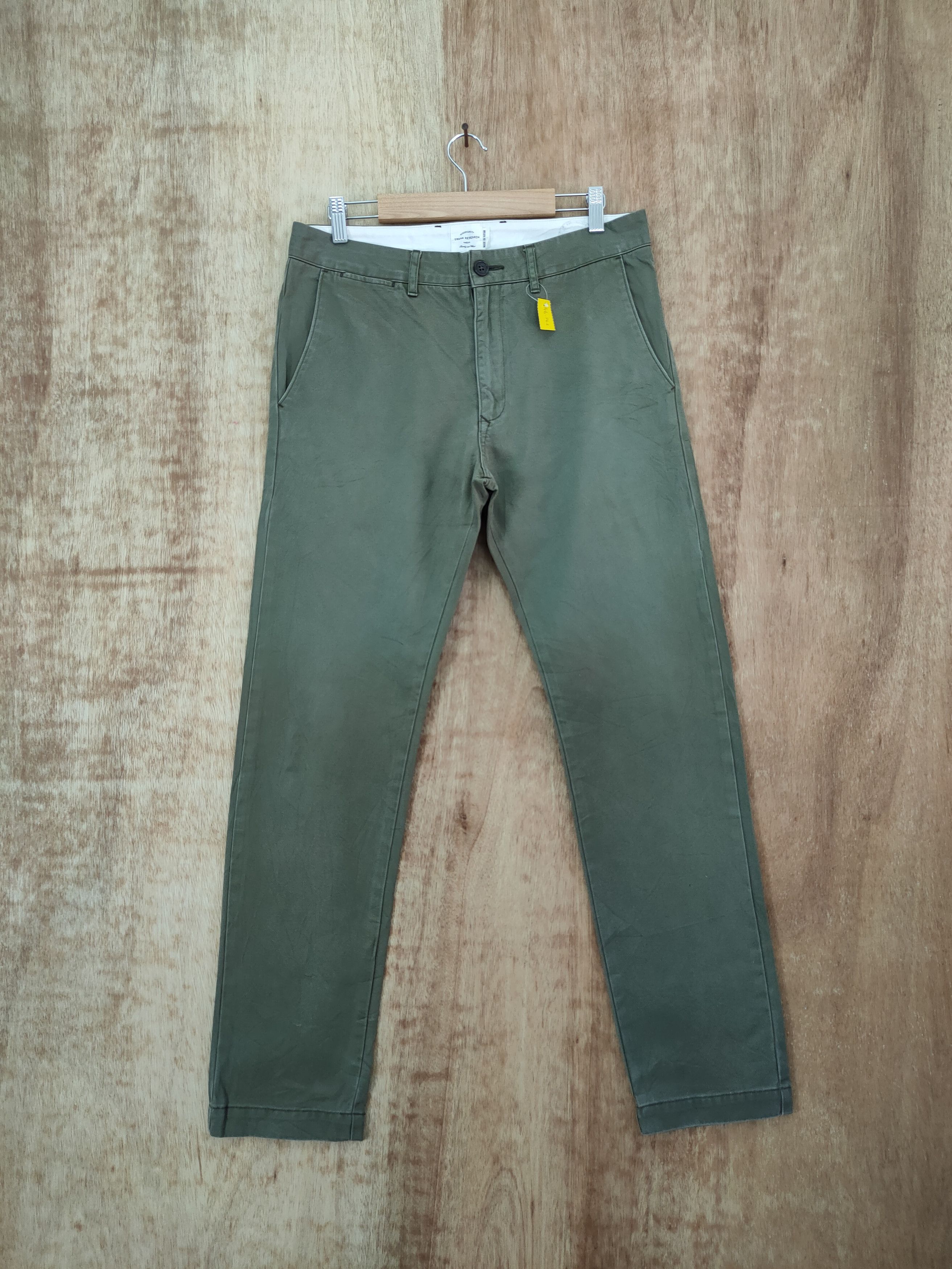 URBAN RESEARCH DOORS DLL Urban Research Green casual cargo pants #46-262 Size US 31 - 1 Thumbnail