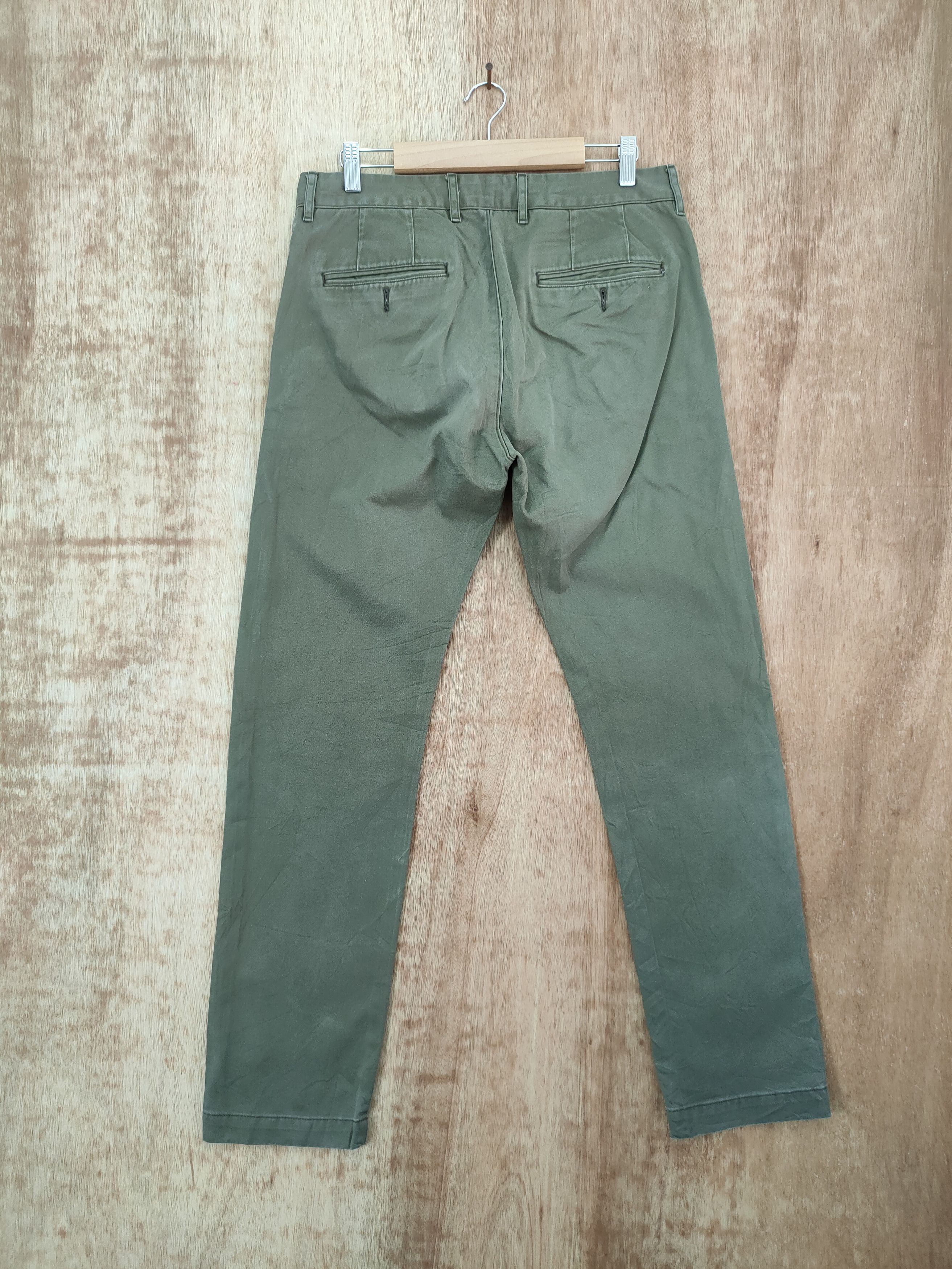 URBAN RESEARCH DOORS DLL Urban Research Green casual cargo pants #46-262 Size US 31 - 6 Thumbnail