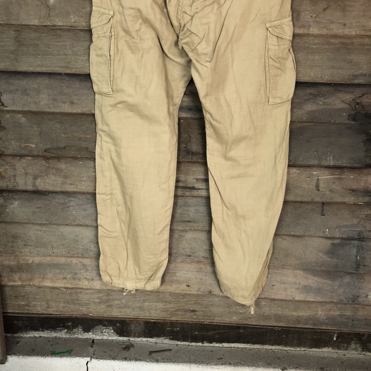 Lee DL Lee Brown Cargo jogger Multipocket japan Pants #1934 Size US 34 / EU 50 - 14 Thumbnail