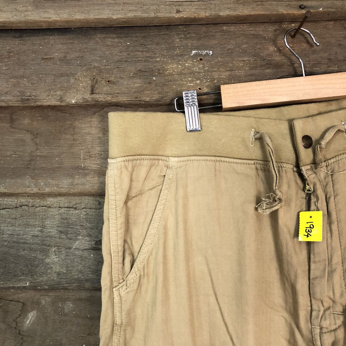 Lee DL Lee Brown Cargo jogger Multipocket japan Pants #1934 Size US 34 / EU 50 - 4 Thumbnail