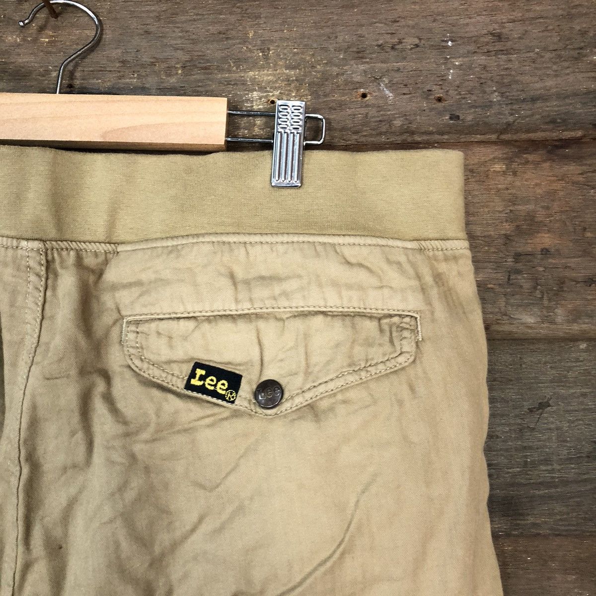 Lee DL Lee Brown Cargo jogger Multipocket japan Pants #1934 Size US 34 / EU 50 - 16 Thumbnail