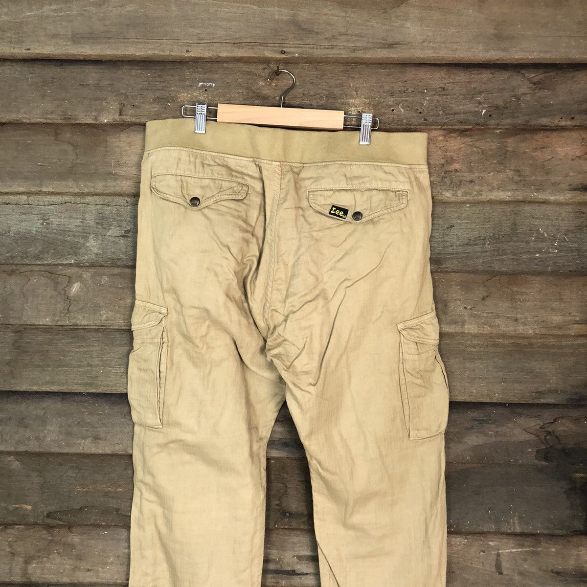 Lee DL Lee Brown Cargo jogger Multipocket japan Pants #1934 Size US 34 / EU 50 - 13 Thumbnail
