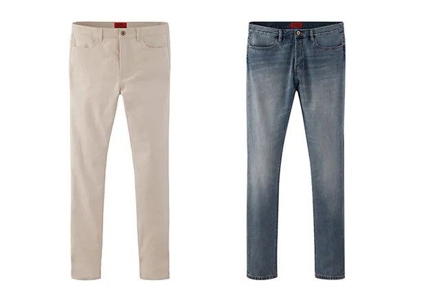 A.P.C. × Kanye West FW14 Japanese Stretch Brushes Cotton Canvas Jeans Size US 29 - 3 Thumbnail
