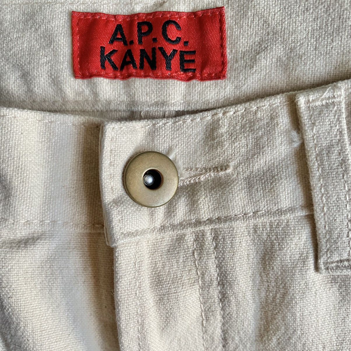 A.P.C. × Kanye West FW14 Japanese Stretch Brushes Cotton Canvas Jeans Size US 29 - 6 Thumbnail