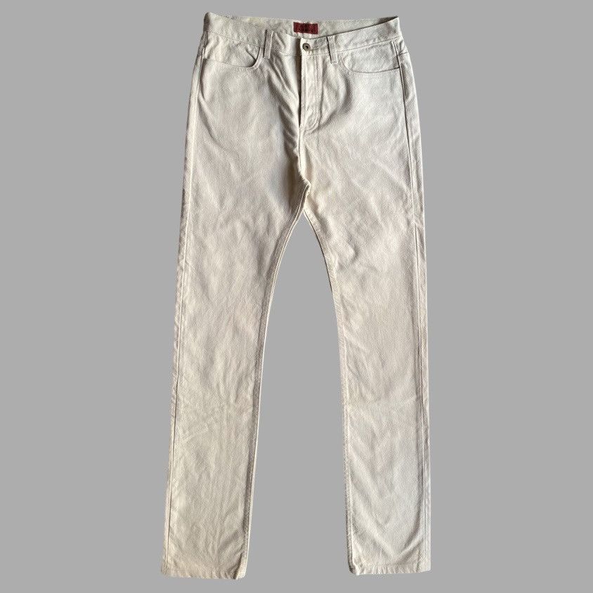 A.P.C. × Kanye West FW14 Japanese Stretch Brushes Cotton Canvas Jeans Size US 29 - 4 Thumbnail