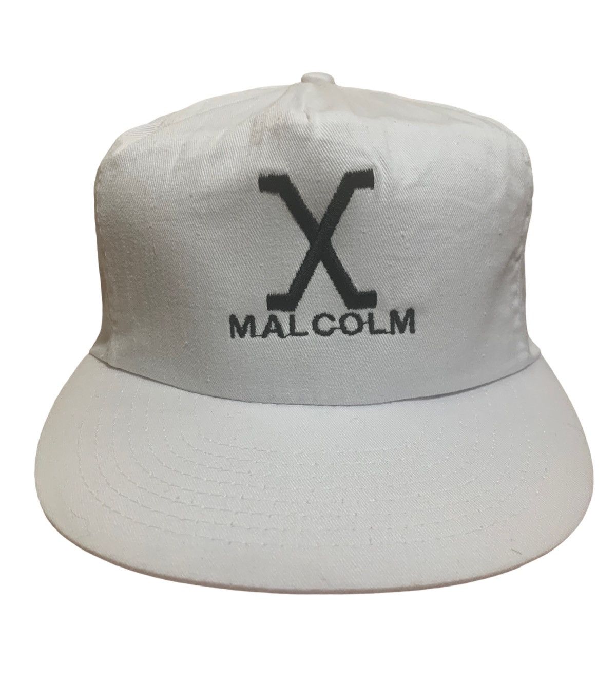 Vintage Malcolm X Snapback Hat Vintage Grailed