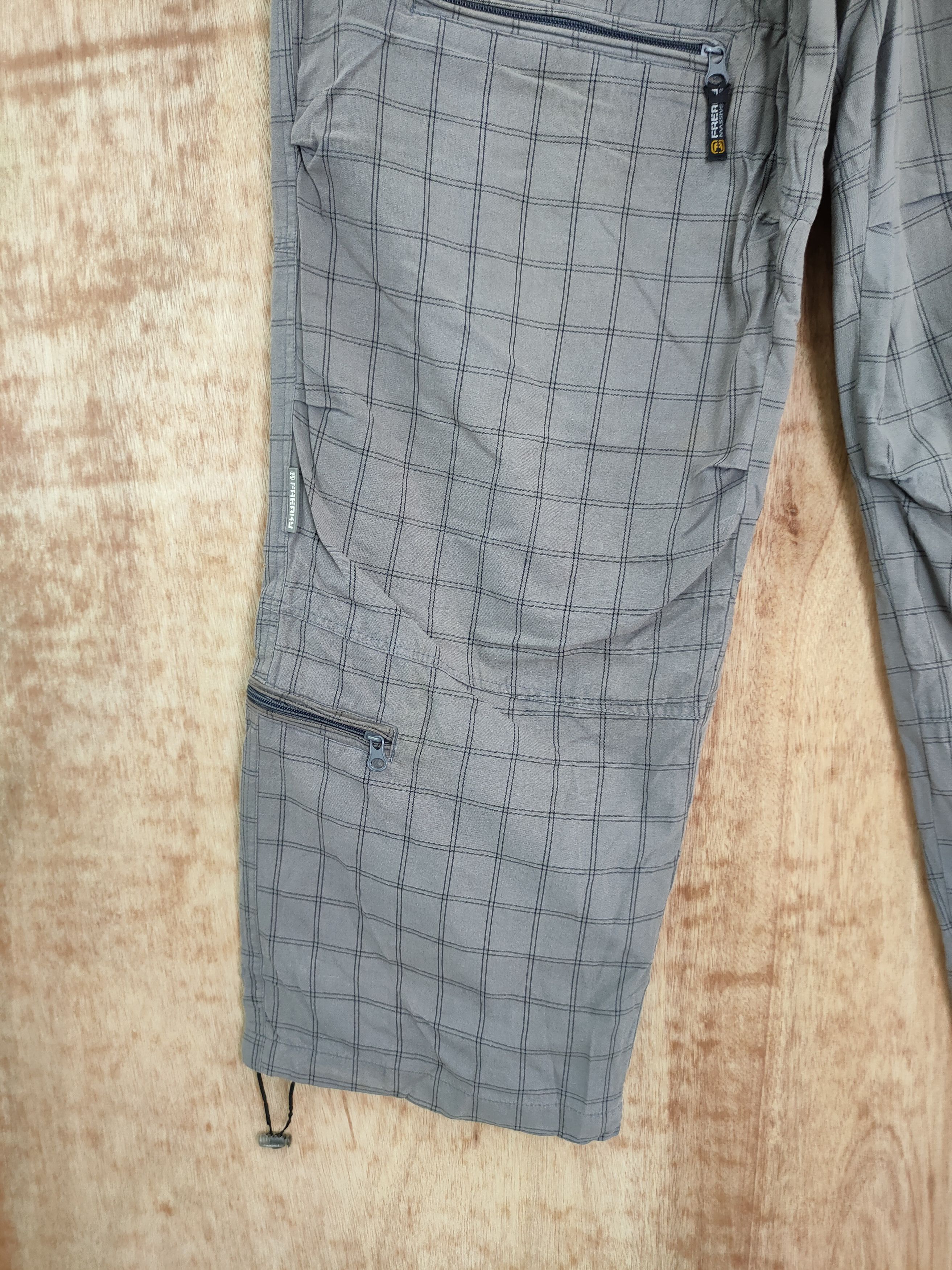 Japanese Brand × Think Skateboards DL Freaky Massive checkered skater multipocket pants#298 Size US 33 - 3 Thumbnail