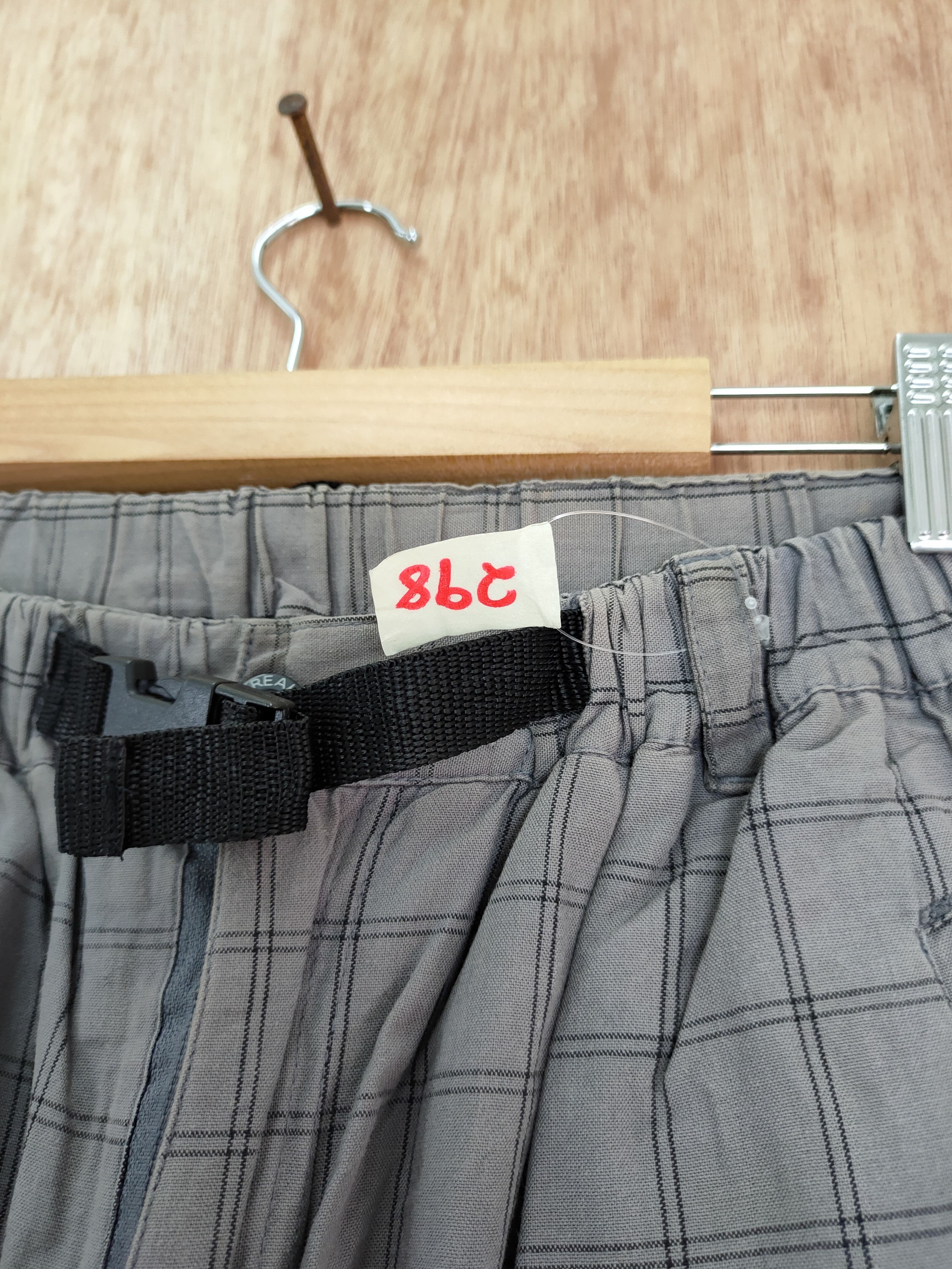 Japanese Brand × Think Skateboards DL Freaky Massive checkered skater multipocket pants#298 Size US 33 - 6 Thumbnail