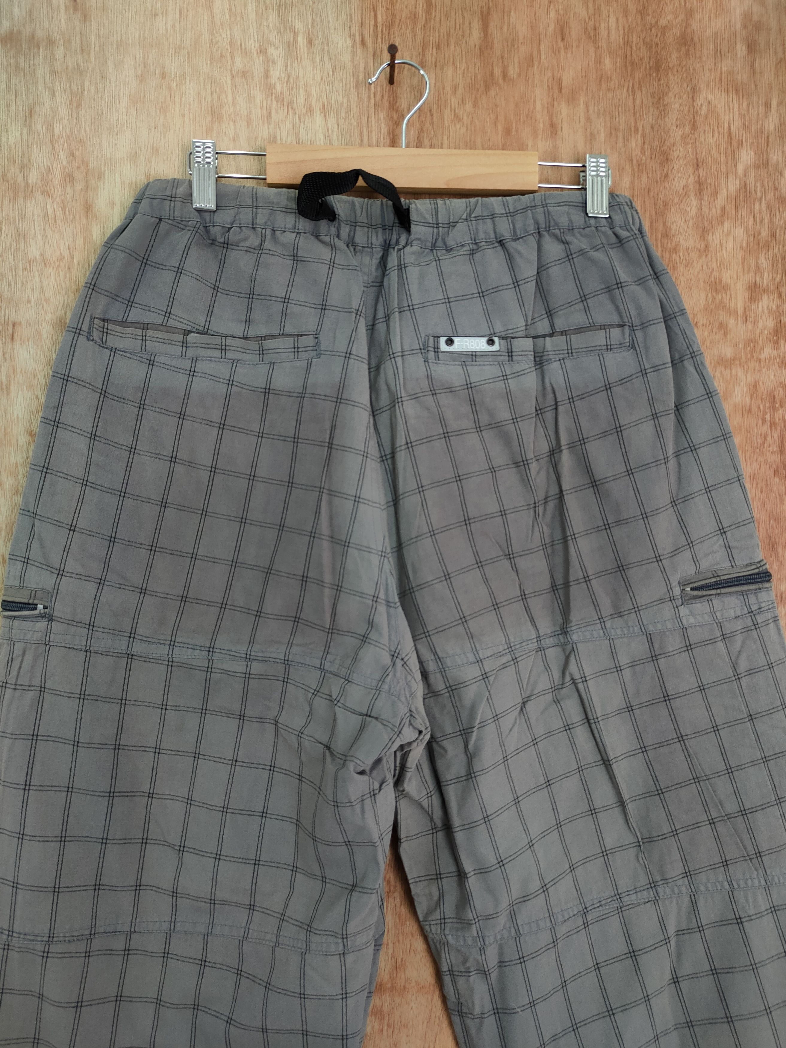 Japanese Brand × Think Skateboards DL Freaky Massive checkered skater multipocket pants#298 Size US 33 - 10 Thumbnail