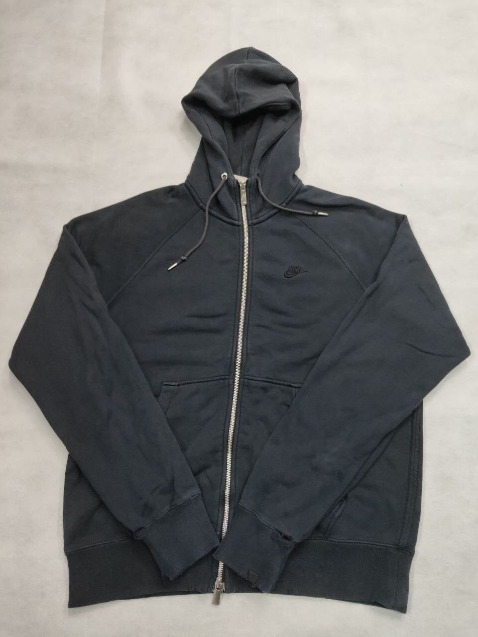 Nike × Vintage NIKE HOODIE SWOOSH EMBROIDERY Size US M / EU 48-50 / 2 - 1 Thumbnail