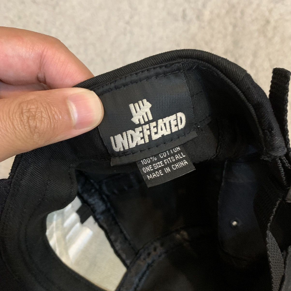 Undefeated Vintage Y2K Custom Undefeated OG Logo 5 Panel Hat Size ONE SIZE - 7 Thumbnail