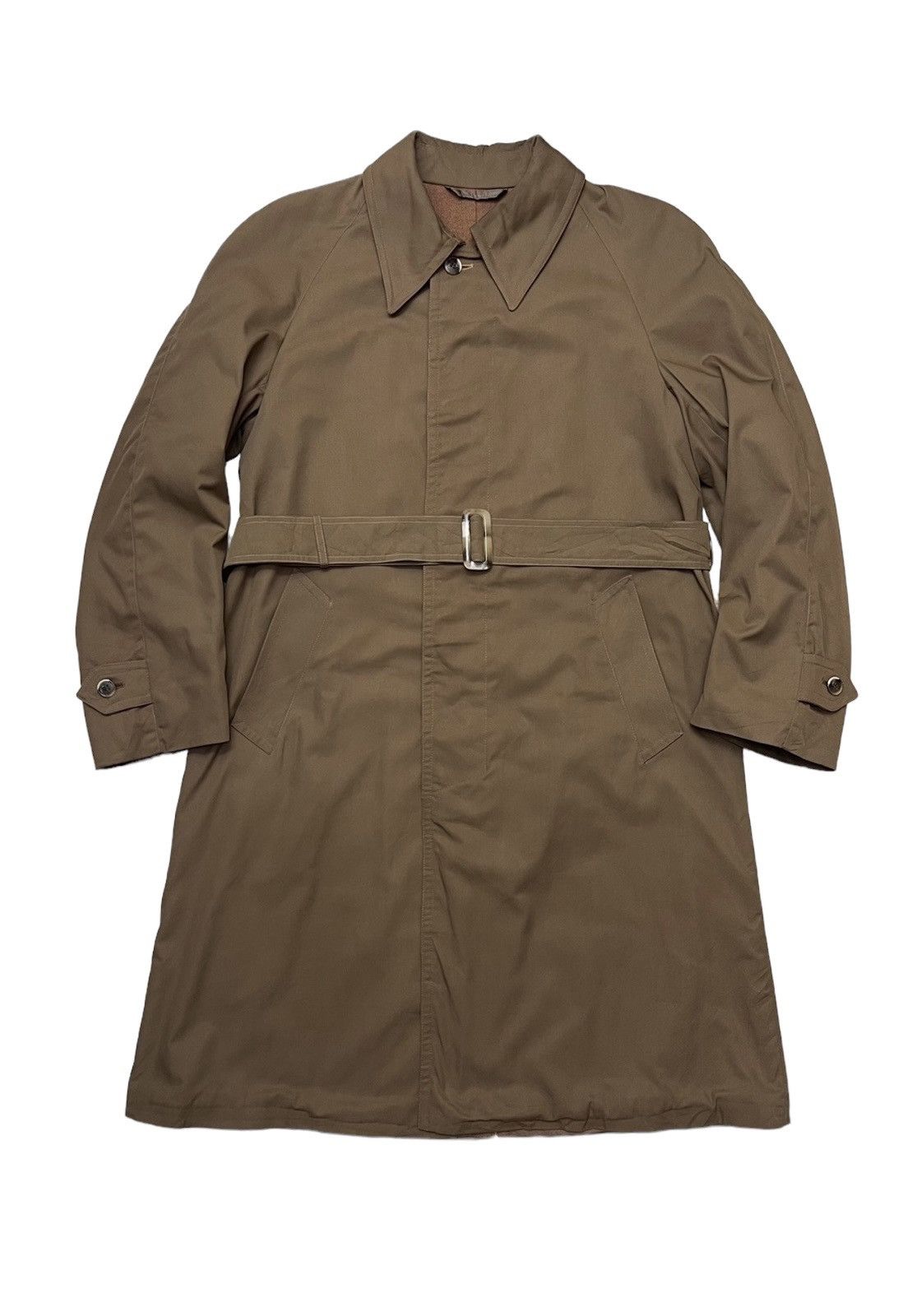 Pierre Balmain Vintage Pierre Balmain Luxury Trenchcoat Made in Italy Size US S / EU 44-46 / 1 - 1 Thumbnail