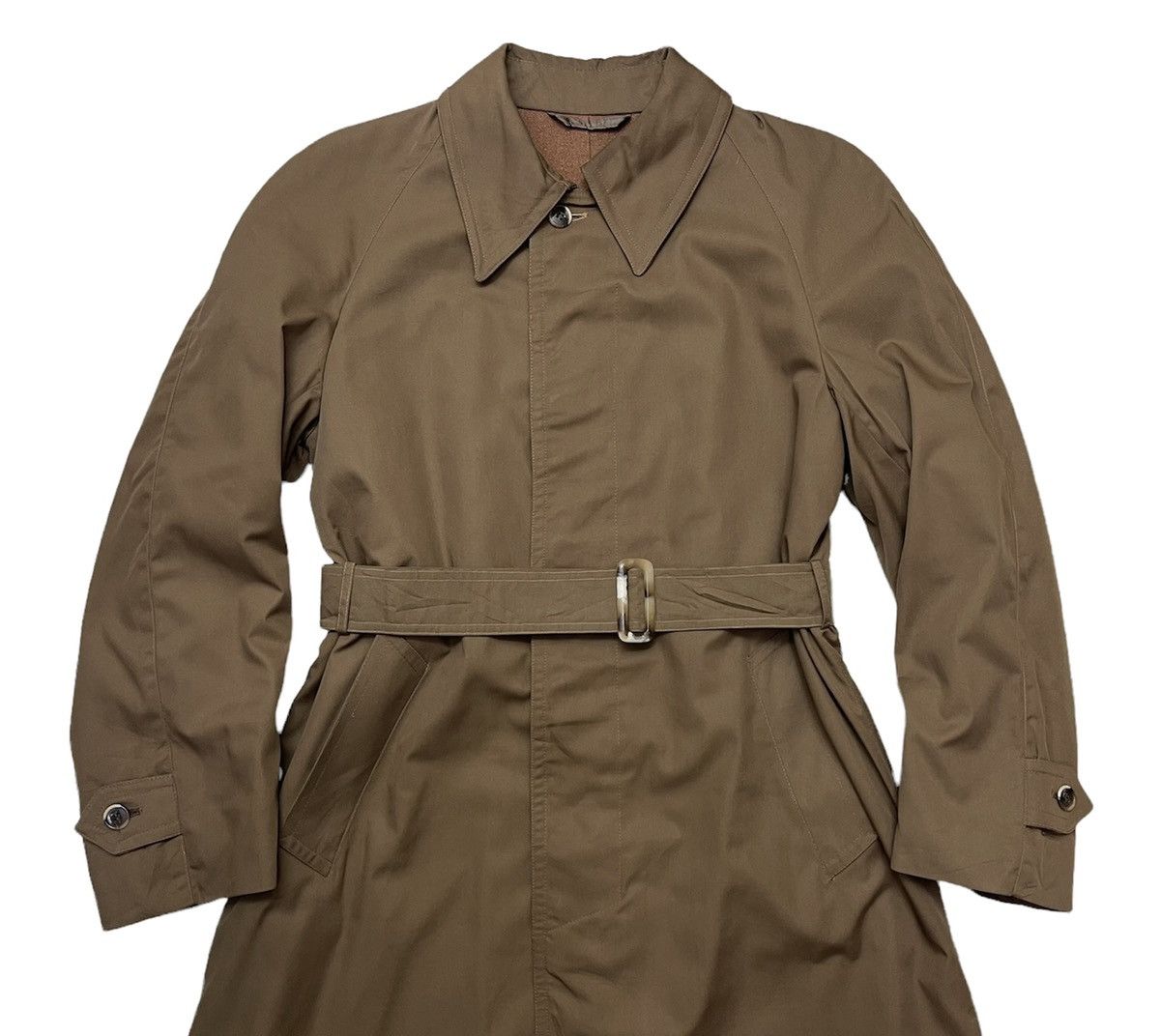 Pierre Balmain Vintage Pierre Balmain Luxury Trenchcoat Made in Italy Size US S / EU 44-46 / 1 - 3 Thumbnail