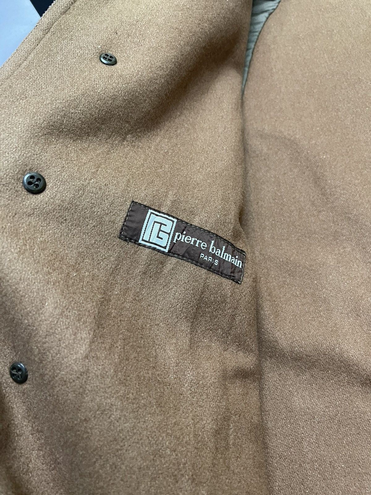 Pierre Balmain Vintage Pierre Balmain Luxury Trenchcoat Made in Italy Size US S / EU 44-46 / 1 - 8 Thumbnail
