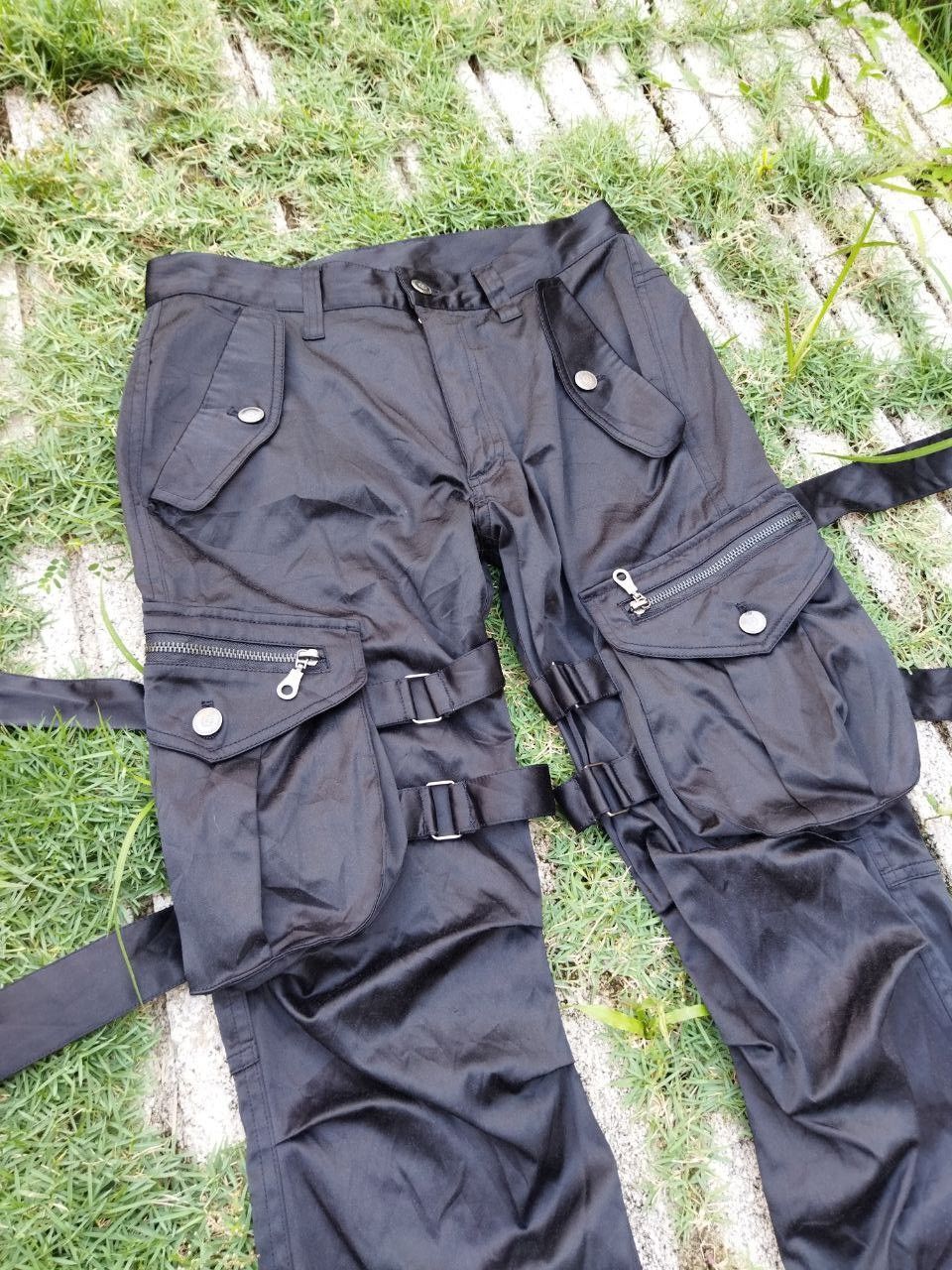 Seditionaries Japanese Saucy Cool Bondage Pants Size US 29 - 4 Thumbnail