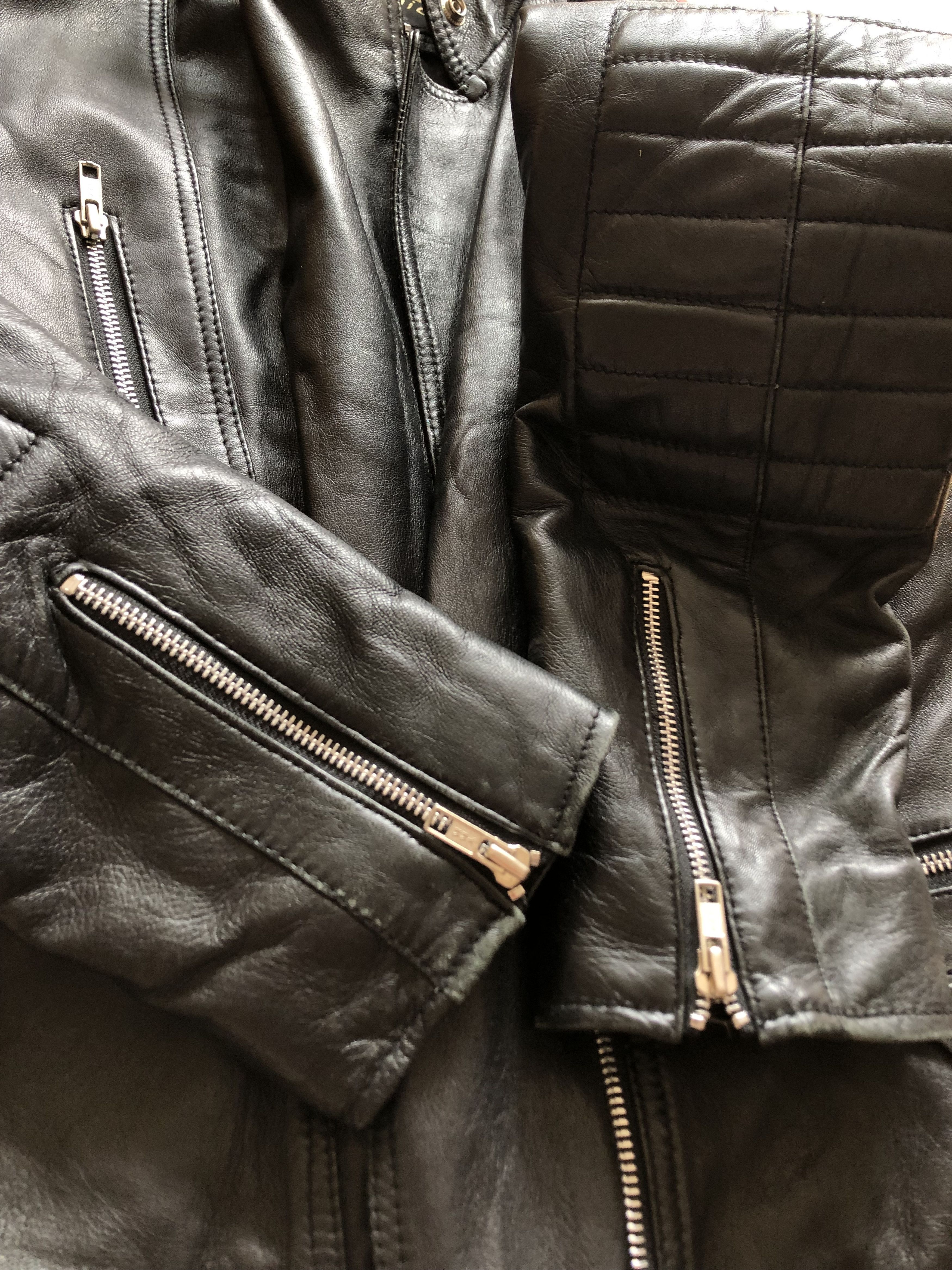 Vintage Vintage Leather Jacket Rare Motorcycle Size US XXS / EU 40 - 15 Thumbnail