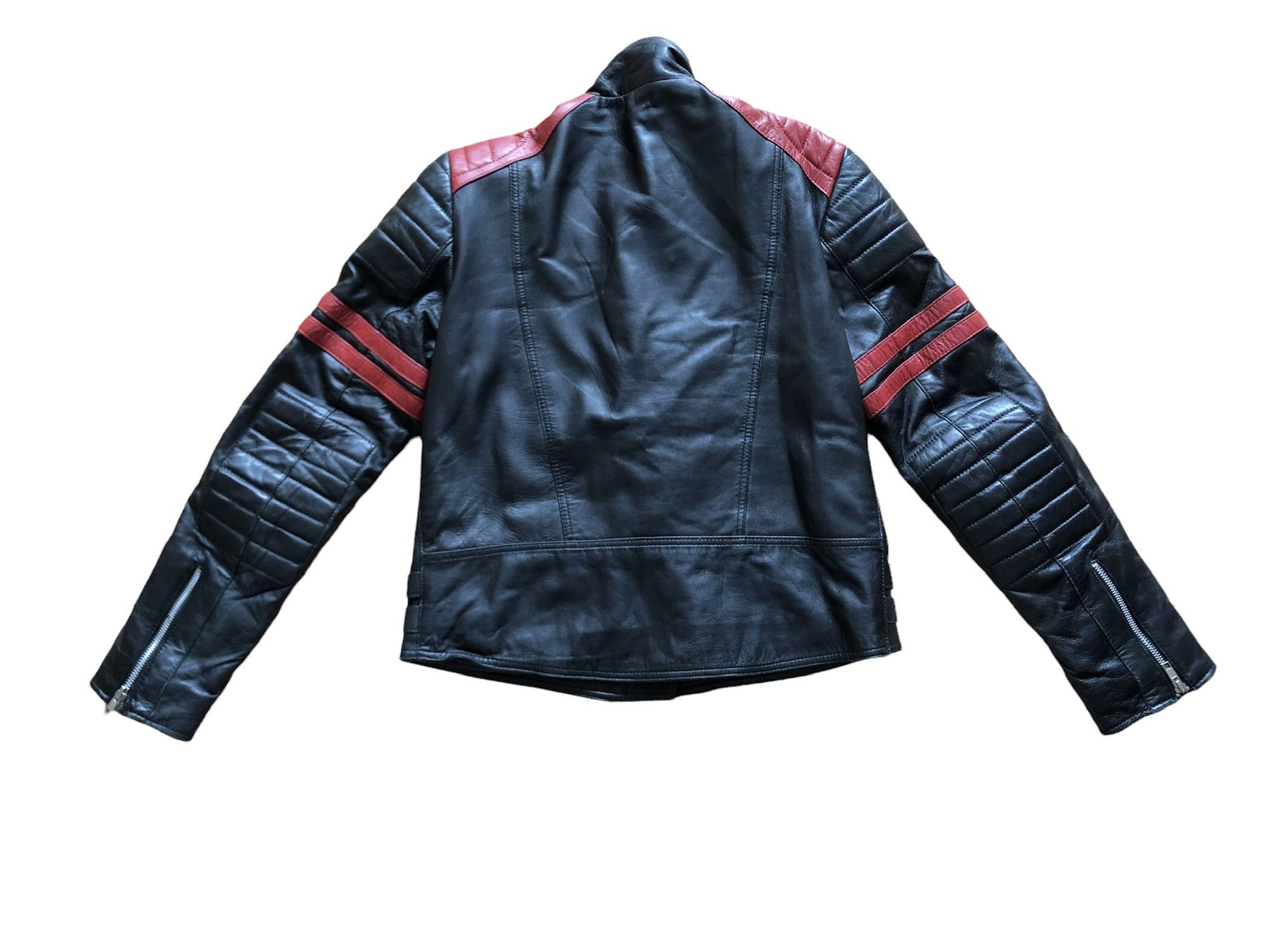 Vintage Vintage Leather Jacket Rare Motorcycle Size US XXS / EU 40 - 2 Thumbnail