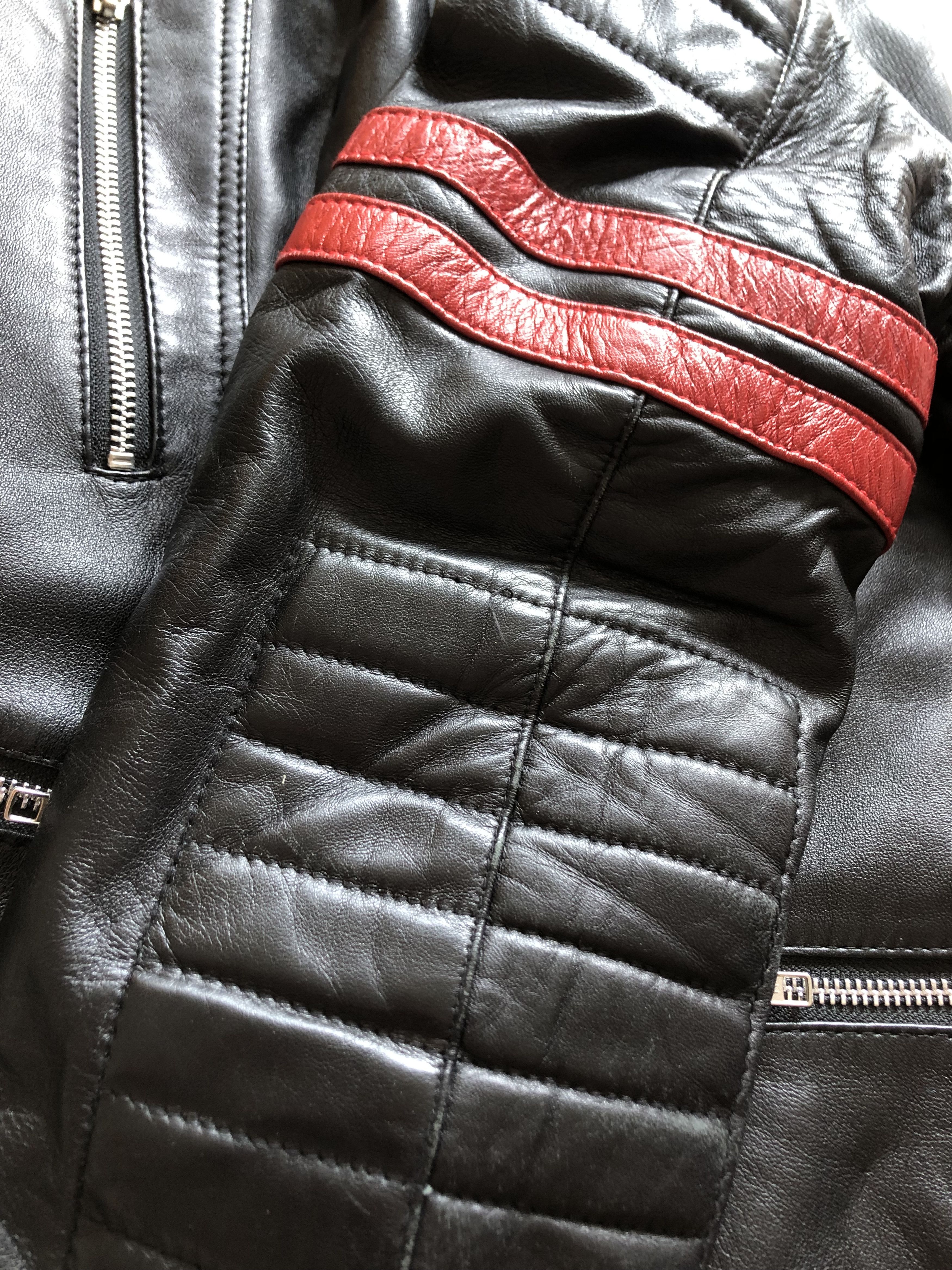 Vintage Vintage Leather Jacket Rare Motorcycle Size US XXS / EU 40 - 14 Thumbnail