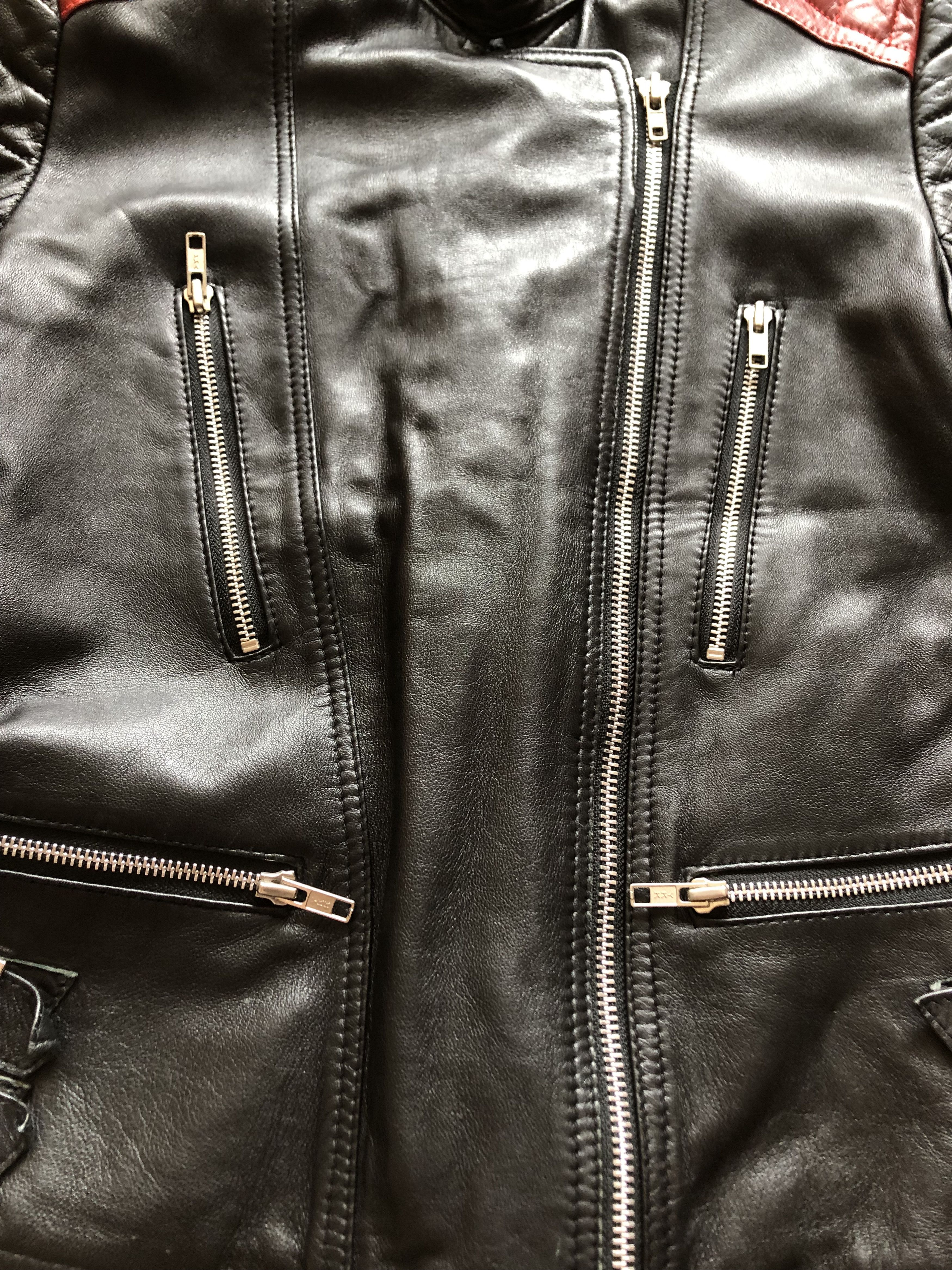 Vintage Vintage Leather Jacket Rare Motorcycle Size US XXS / EU 40 - 5 Thumbnail