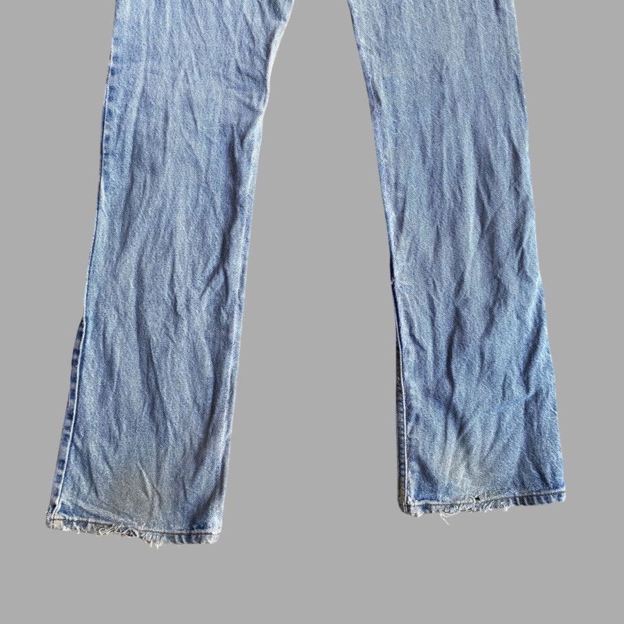 Levi's Vintage 517 Orange Tab Sample Ripped And Repaired Bootcut Size US 31 - 6 Thumbnail