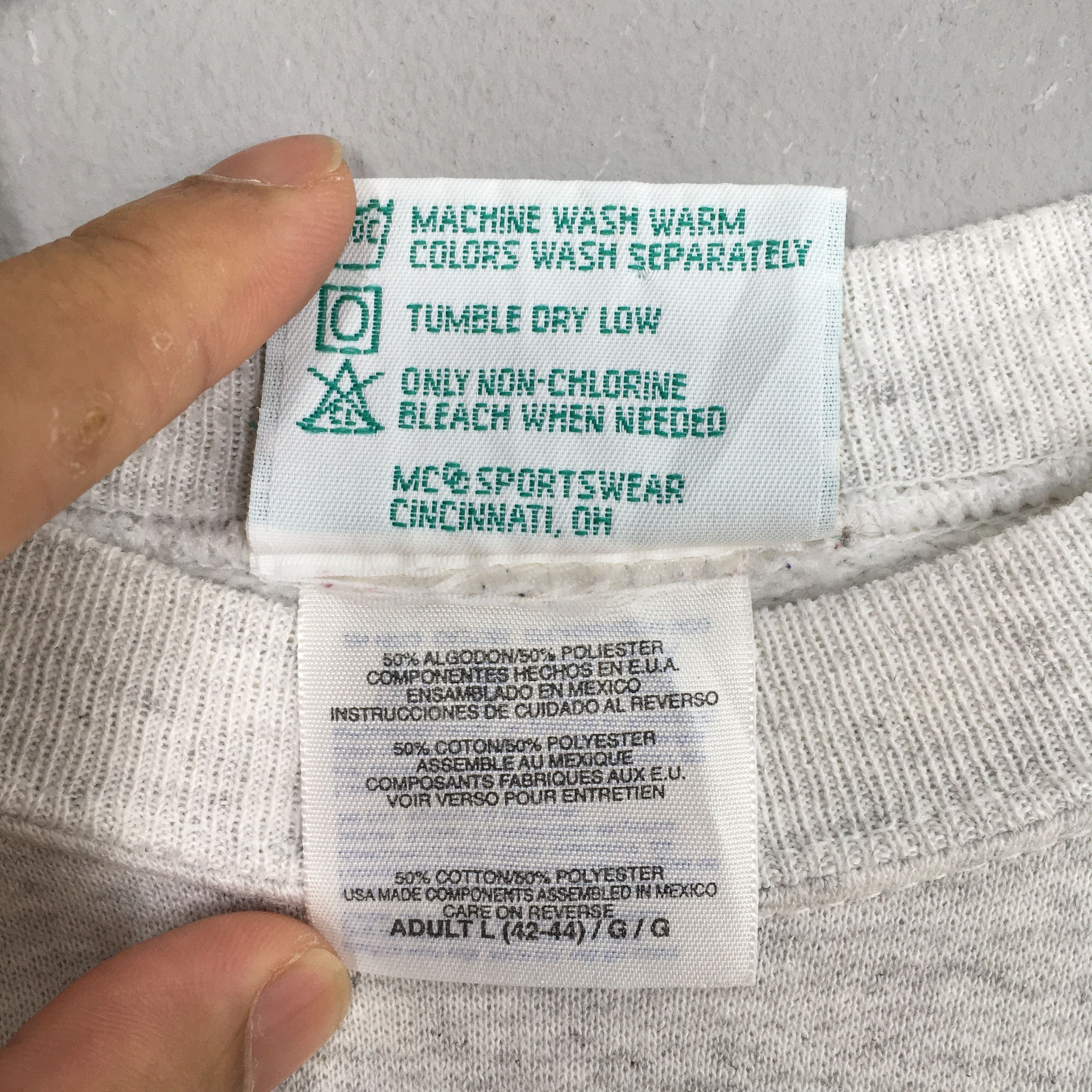 American Apparel × Vintage Vintage America Land Of The Free Sweatshirt Large Size US L / EU 52-54 / 3 - 5 Thumbnail