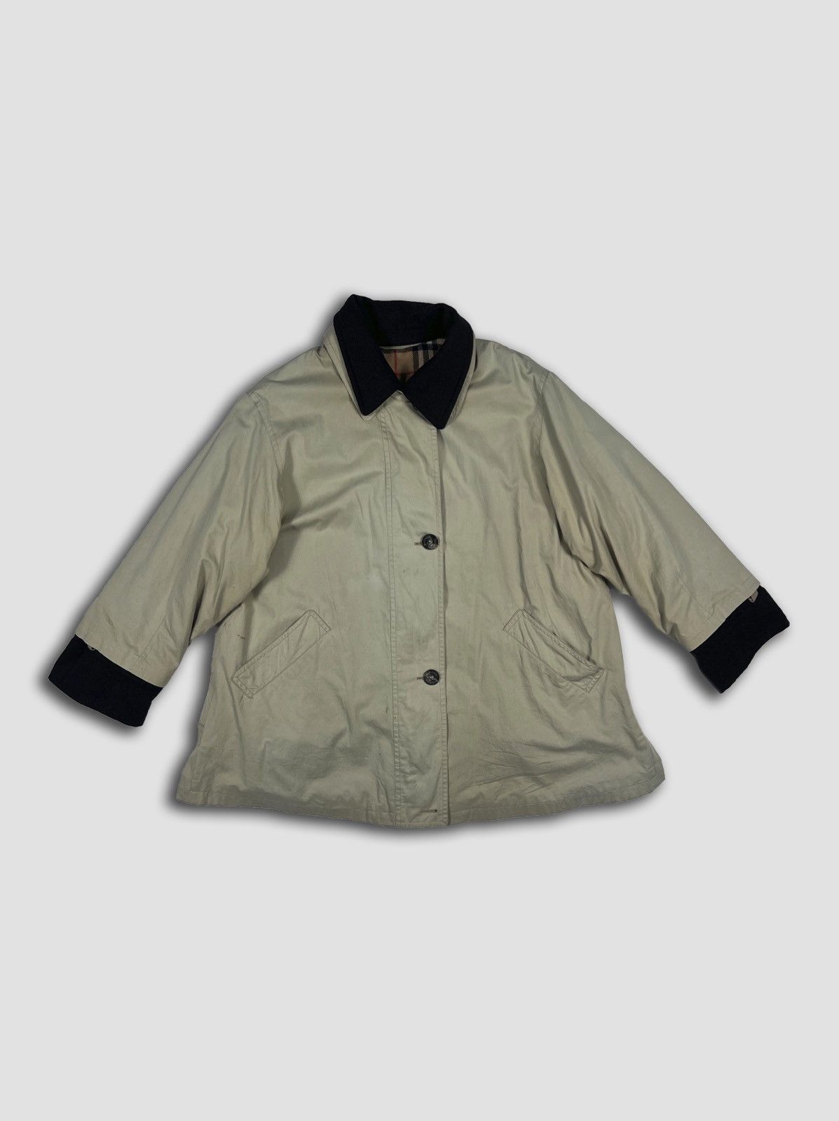 Burberry × Burberry Prorsum × Vintage Burberry Prorsum Novacheck 3 in 1 WMNS Jacket Size ONE SIZE - 2 Thumbnail