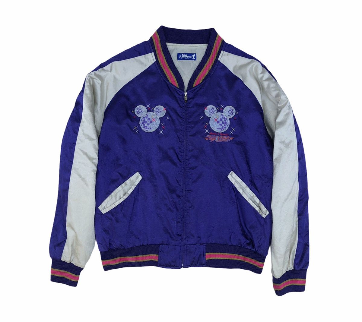 Vintage Japanese Design Disney Mickey & Minnie Mouse Sukajan Jacket Size US L / EU 52-54 / 3 - 11 Thumbnail