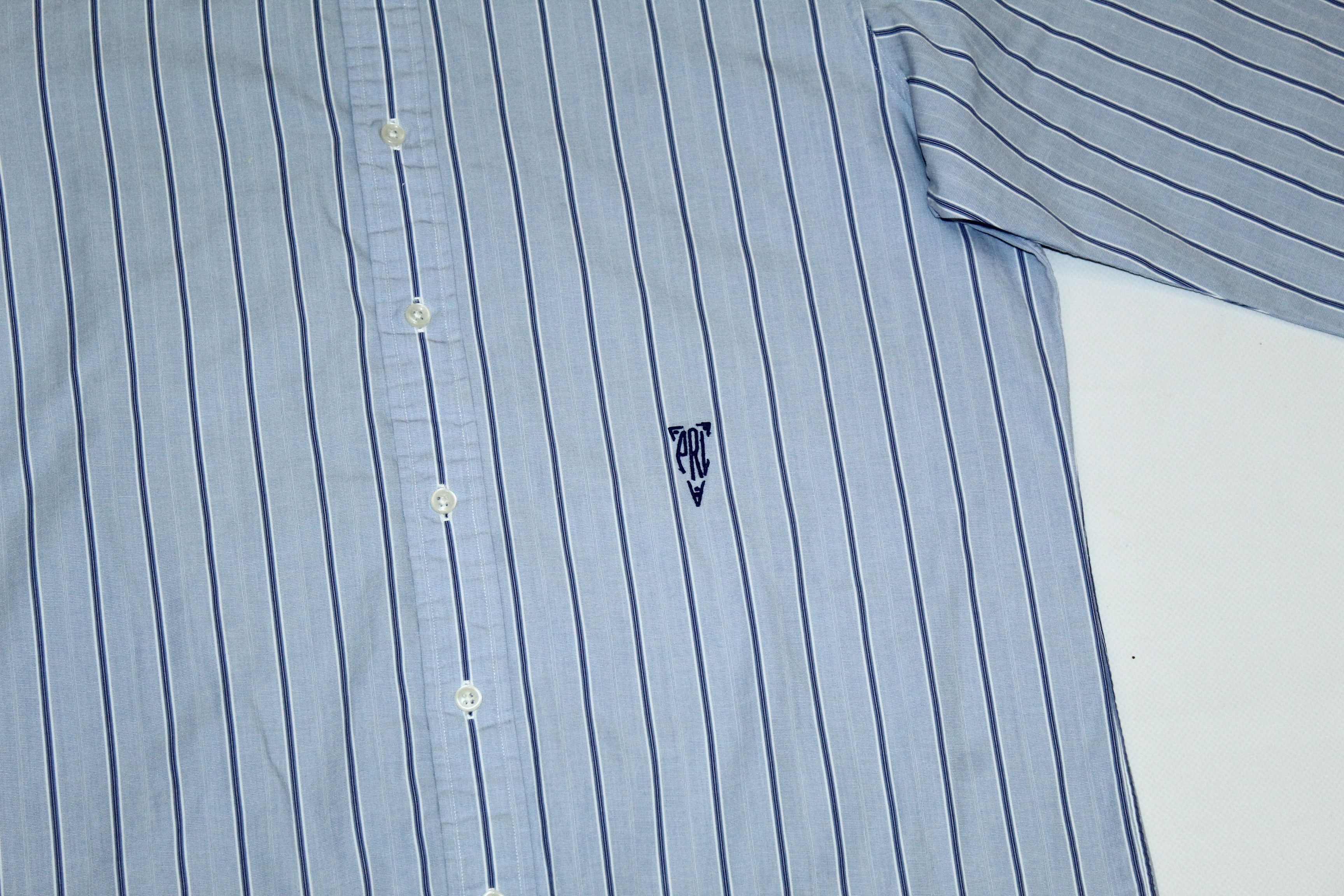 Polo Ralph Lauren Rare Vintage Polo R.L. Pinstripes Casual Shirt Marine Collar Size US M / EU 48-50 / 2 - 7 Thumbnail